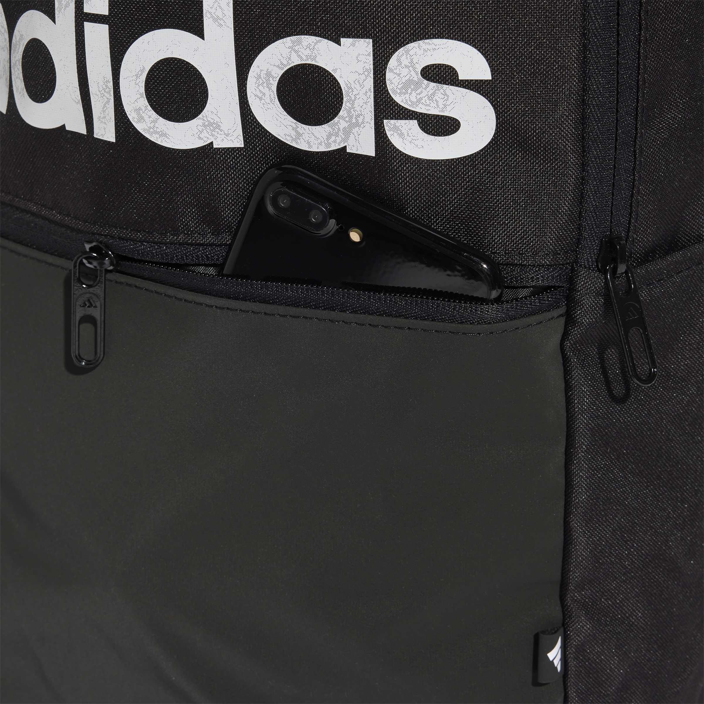 Black/White - adidas - Classic Daily Backpack Adults - 6