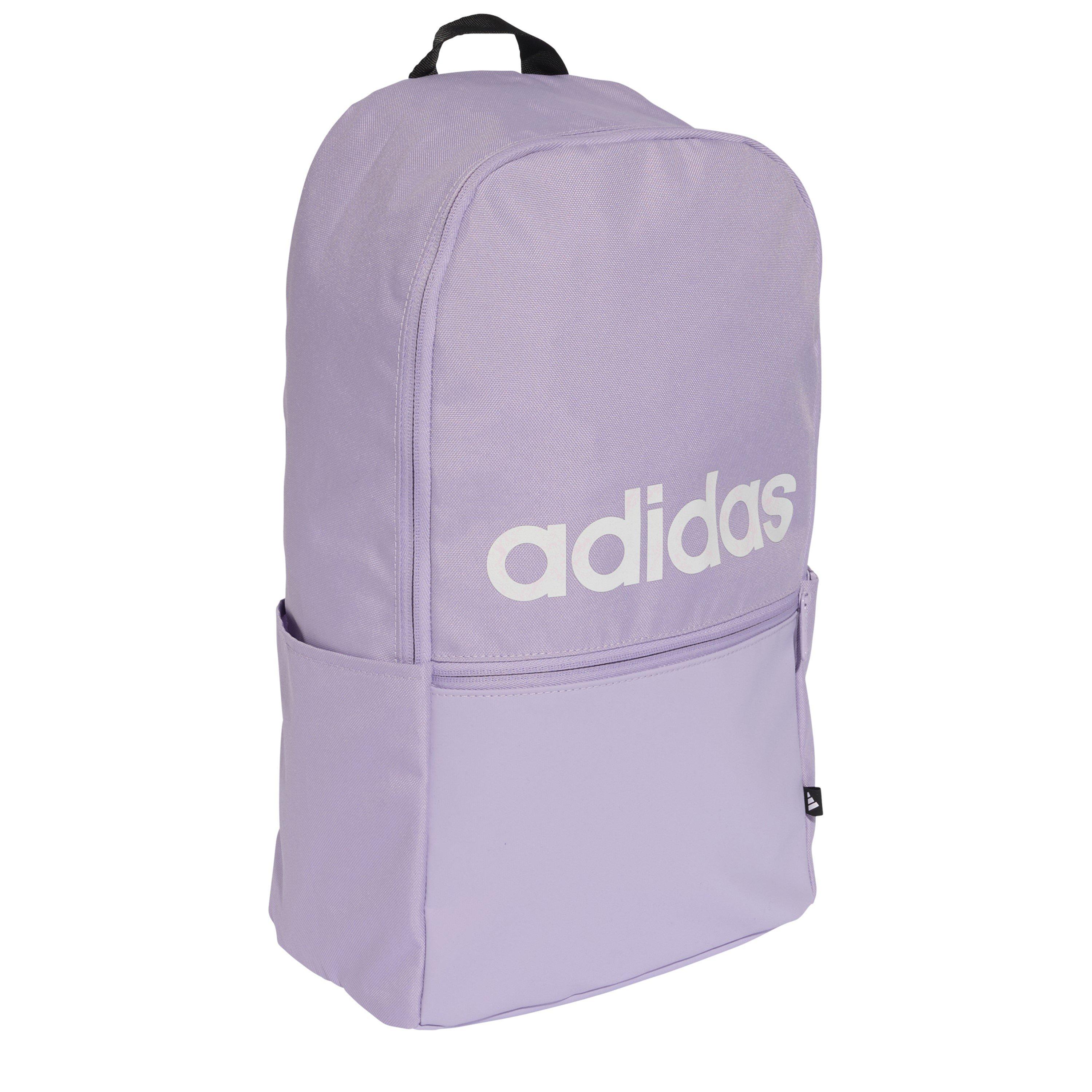 Pow Plum/White - adidas - adidas Classic Daily Backpack Adults - 3