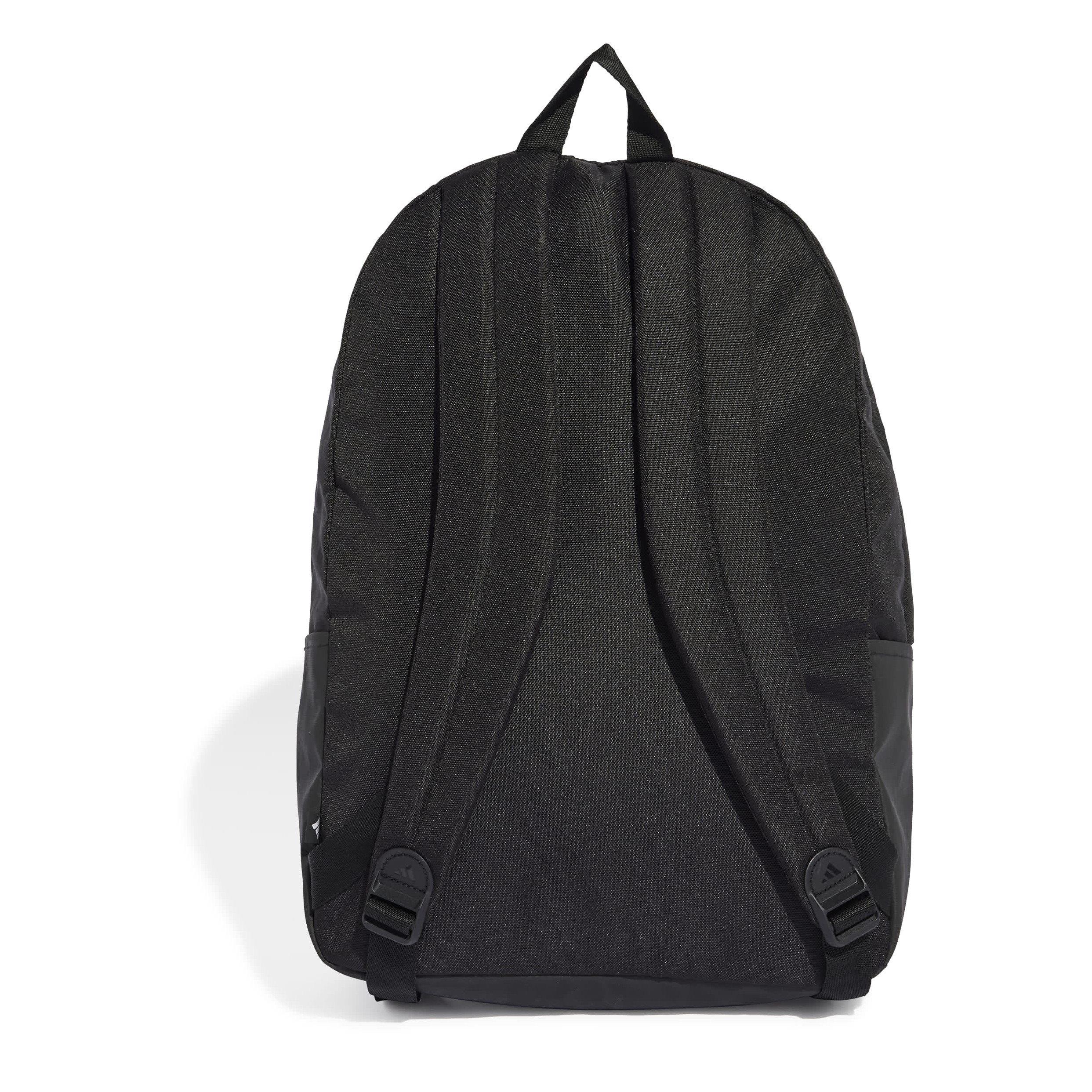 Black/White - adidas - Classic Bars 3-Stripe Backpack Adults - 2