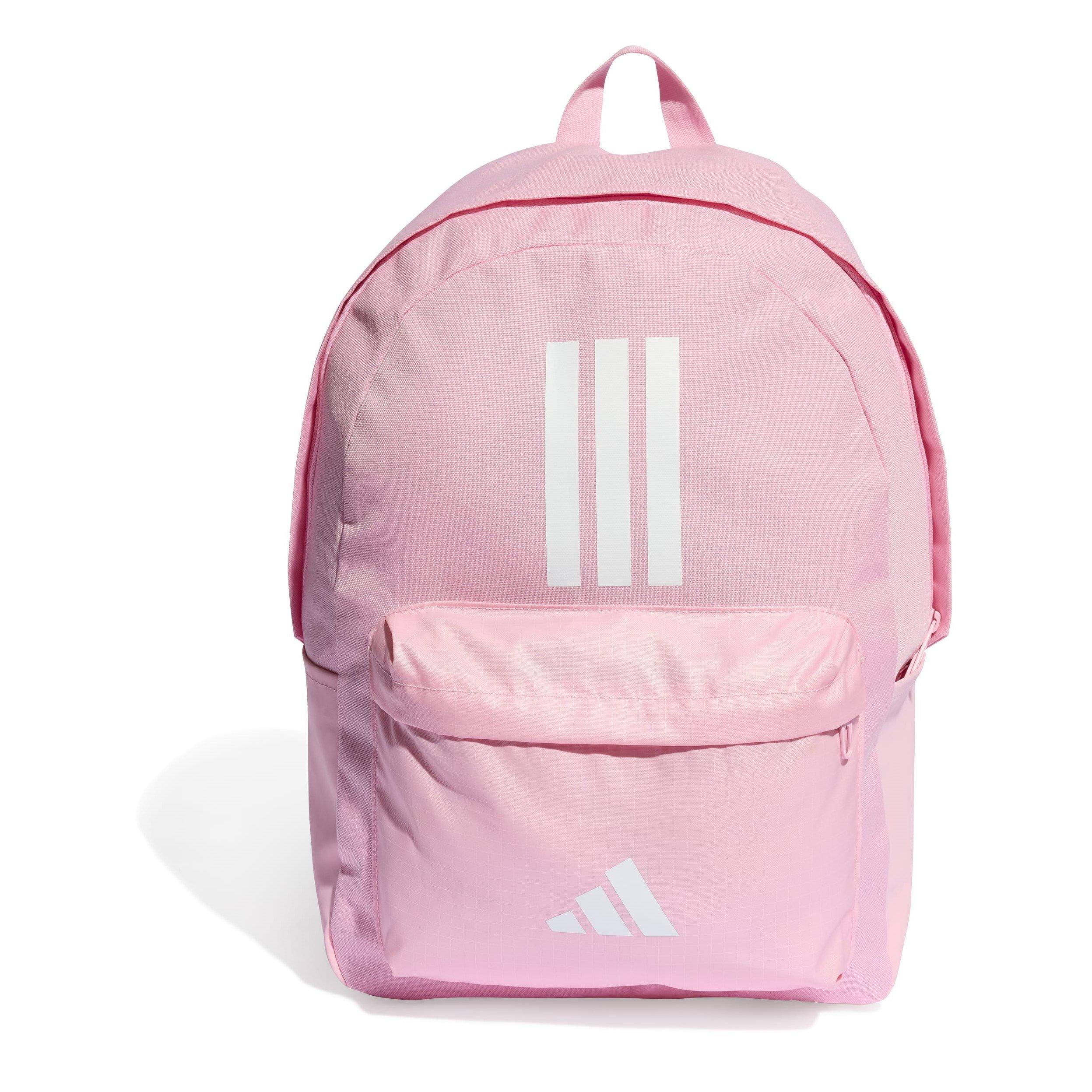 True Pink/White - adidas - Classic Bars 3-Stripe Backpack Adults - 1
