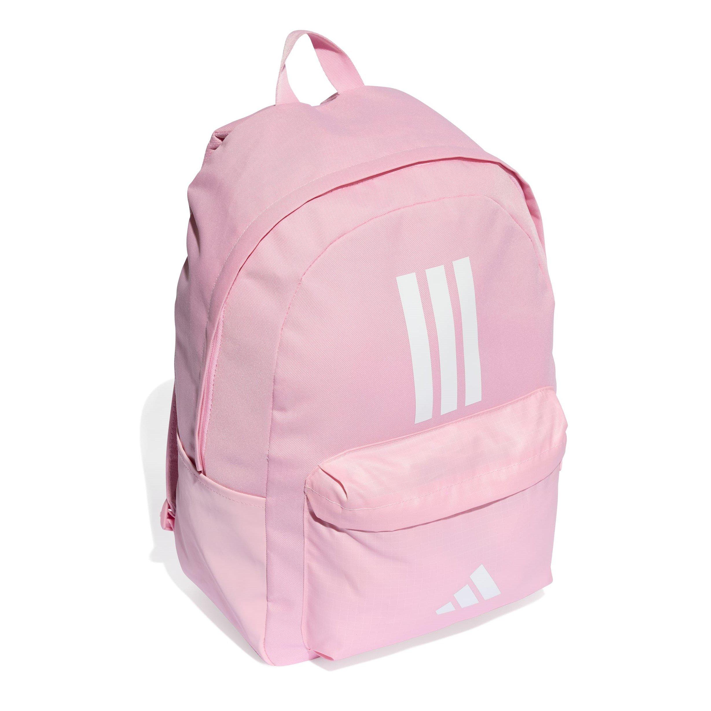 True Pink/White - adidas - Classic Bars 3-Stripe Backpack Adults - 3