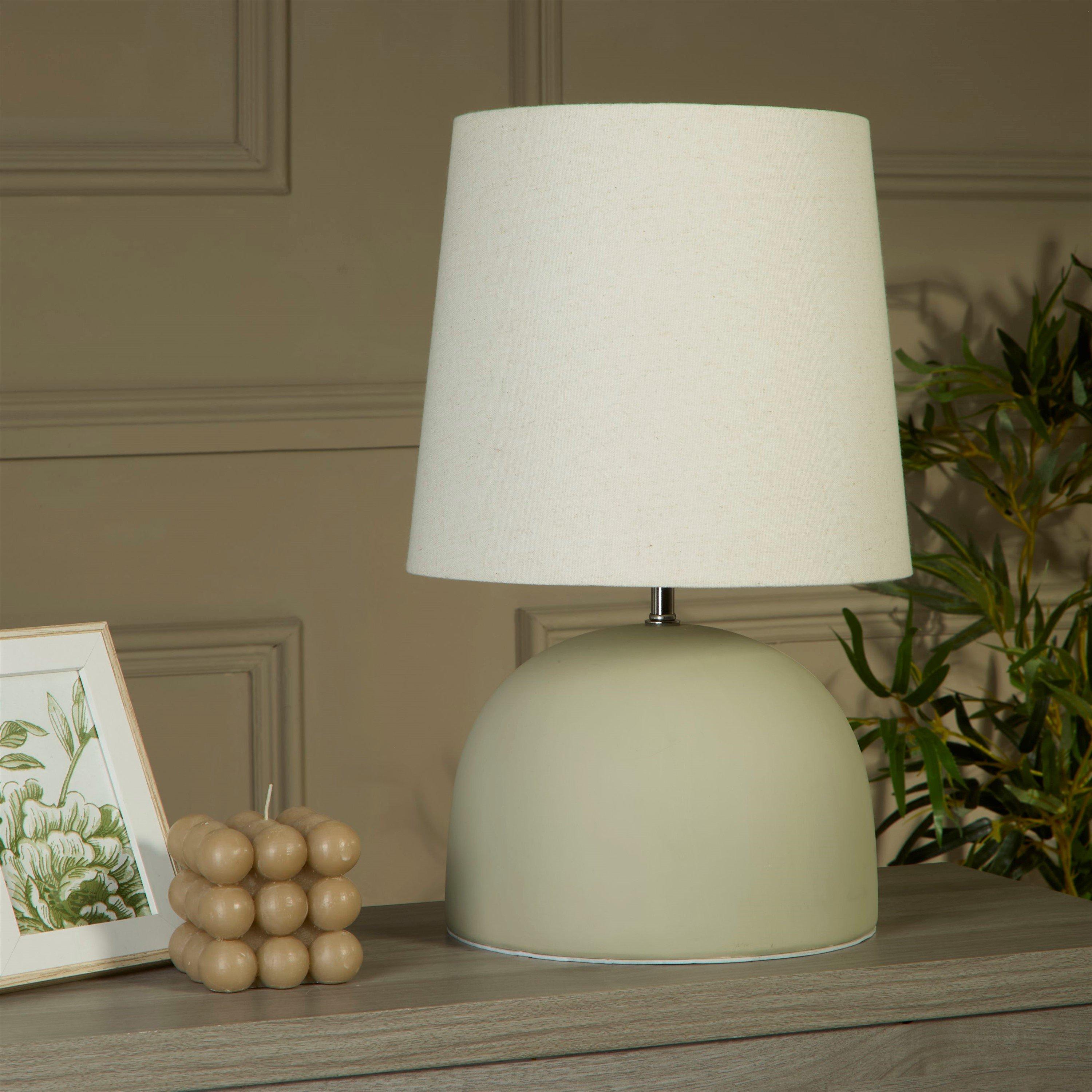 Sage Green Chro - Lighting Collection - Sage Ceramic Table Lamp - 1
