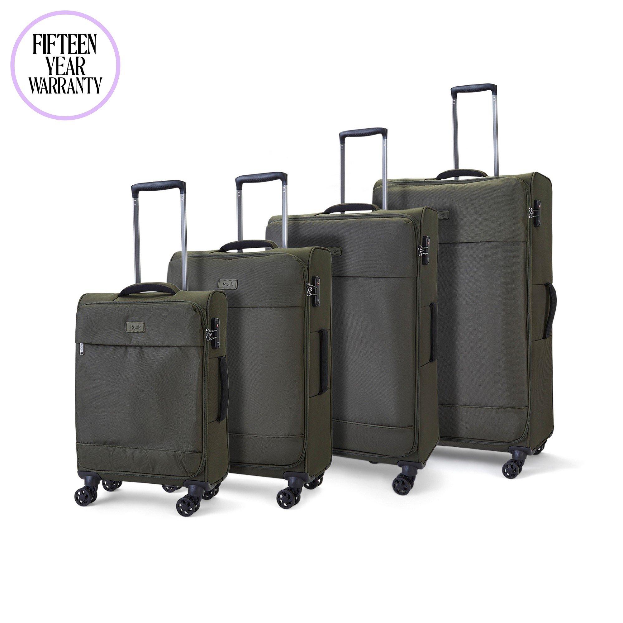 Green - Rock - Paris Suitcase Olive Green - 1