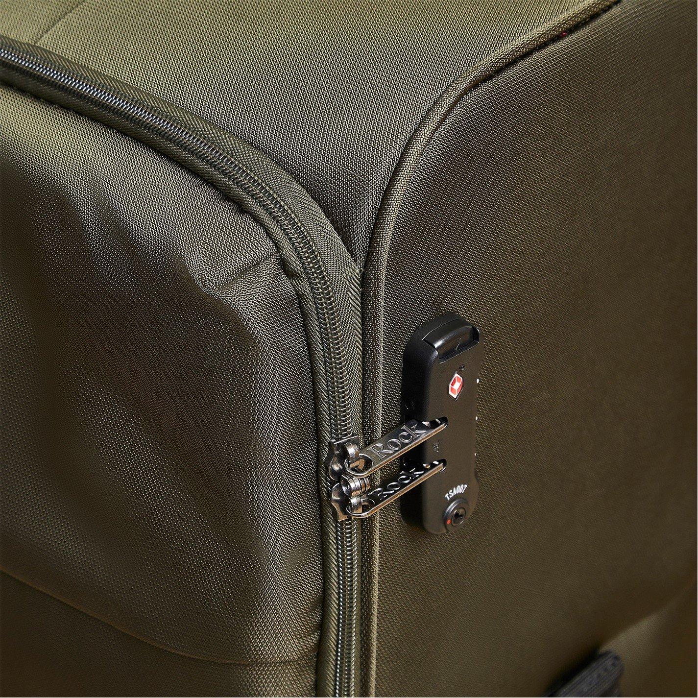 Green - Rock - Paris Suitcase Olive Green - 6