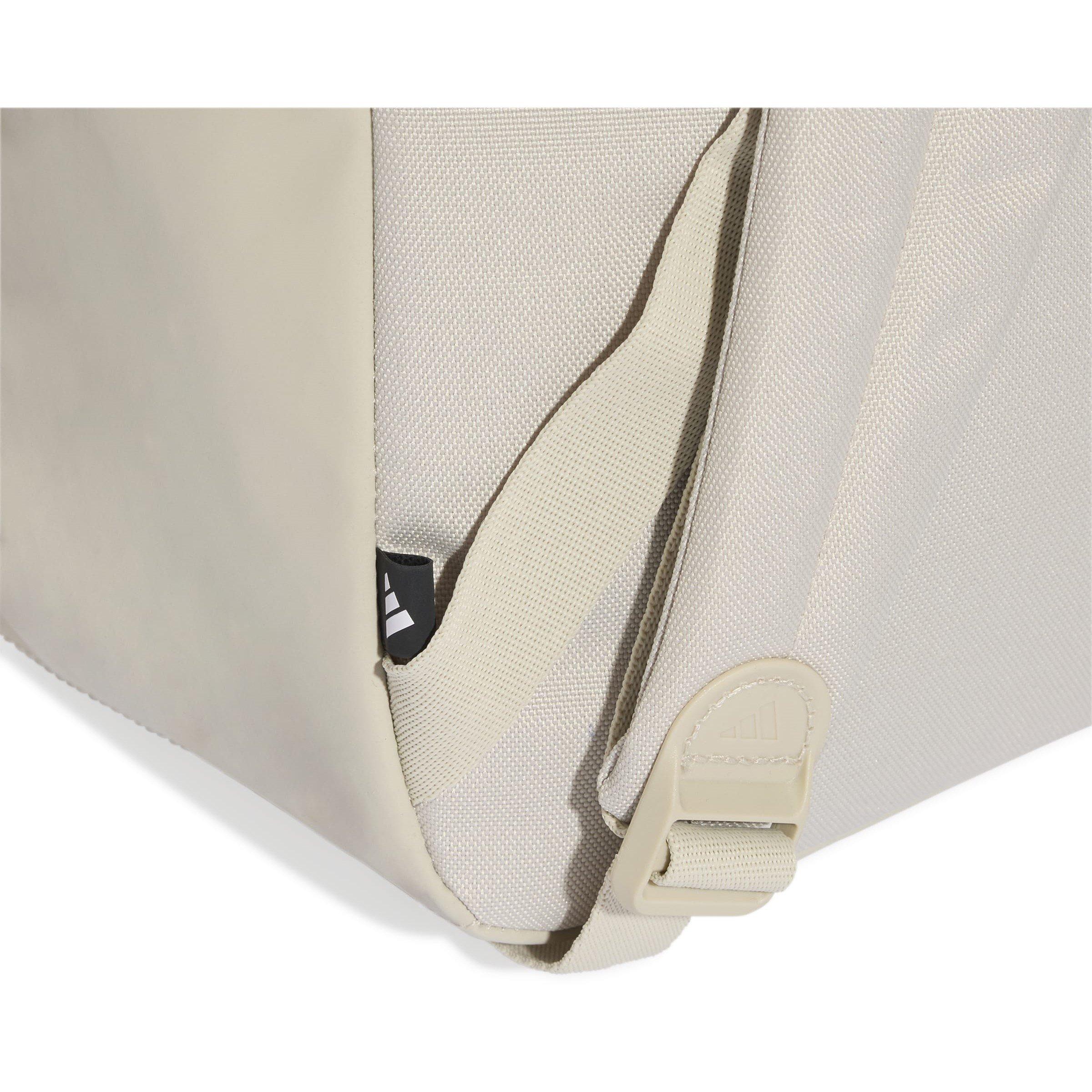 Alumina/White - adidas - Classic 3 Bar Logo Backpack Unisex Adults - 6