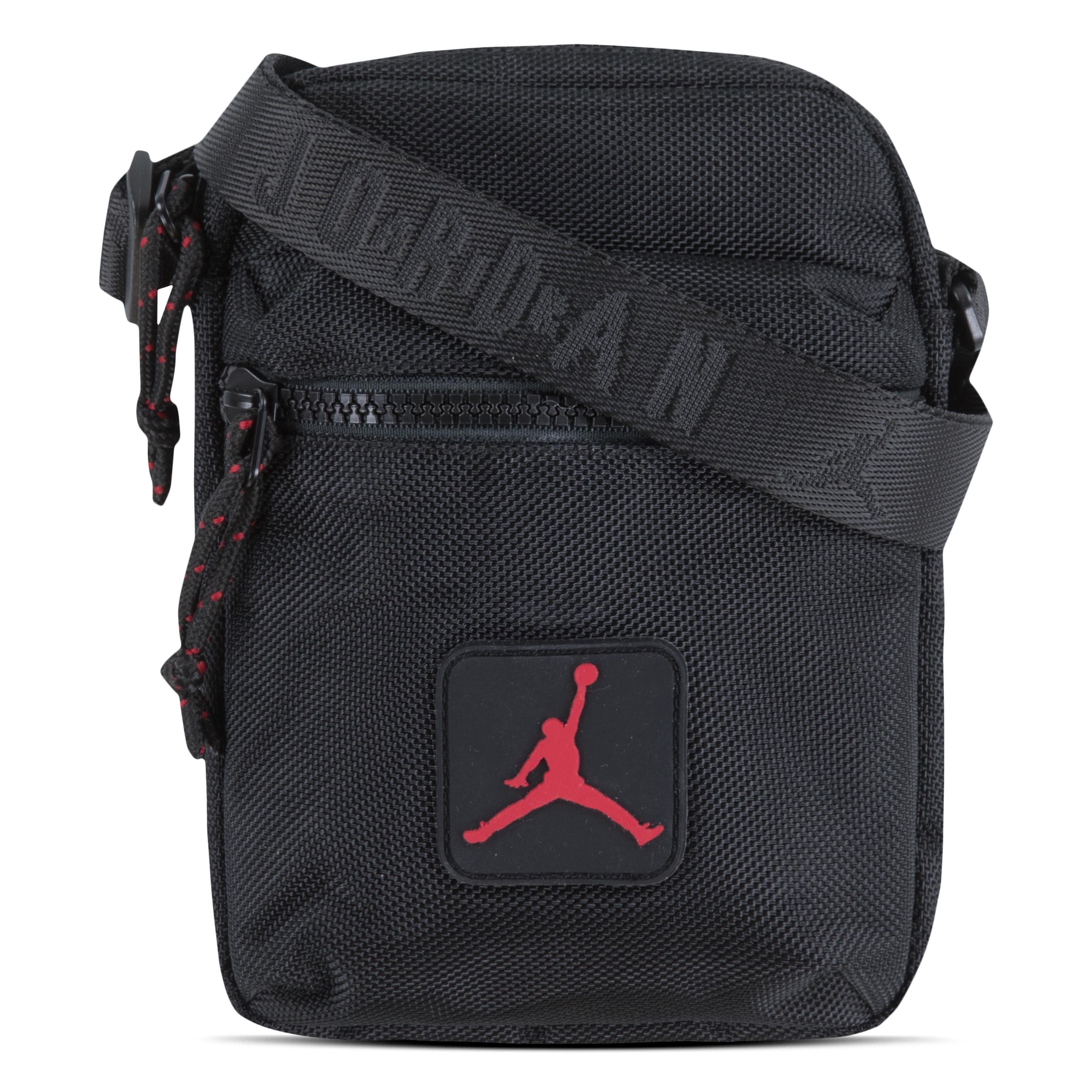 Black - Air Jordan - AJ Logo Crossbody Bag Juniors - 1