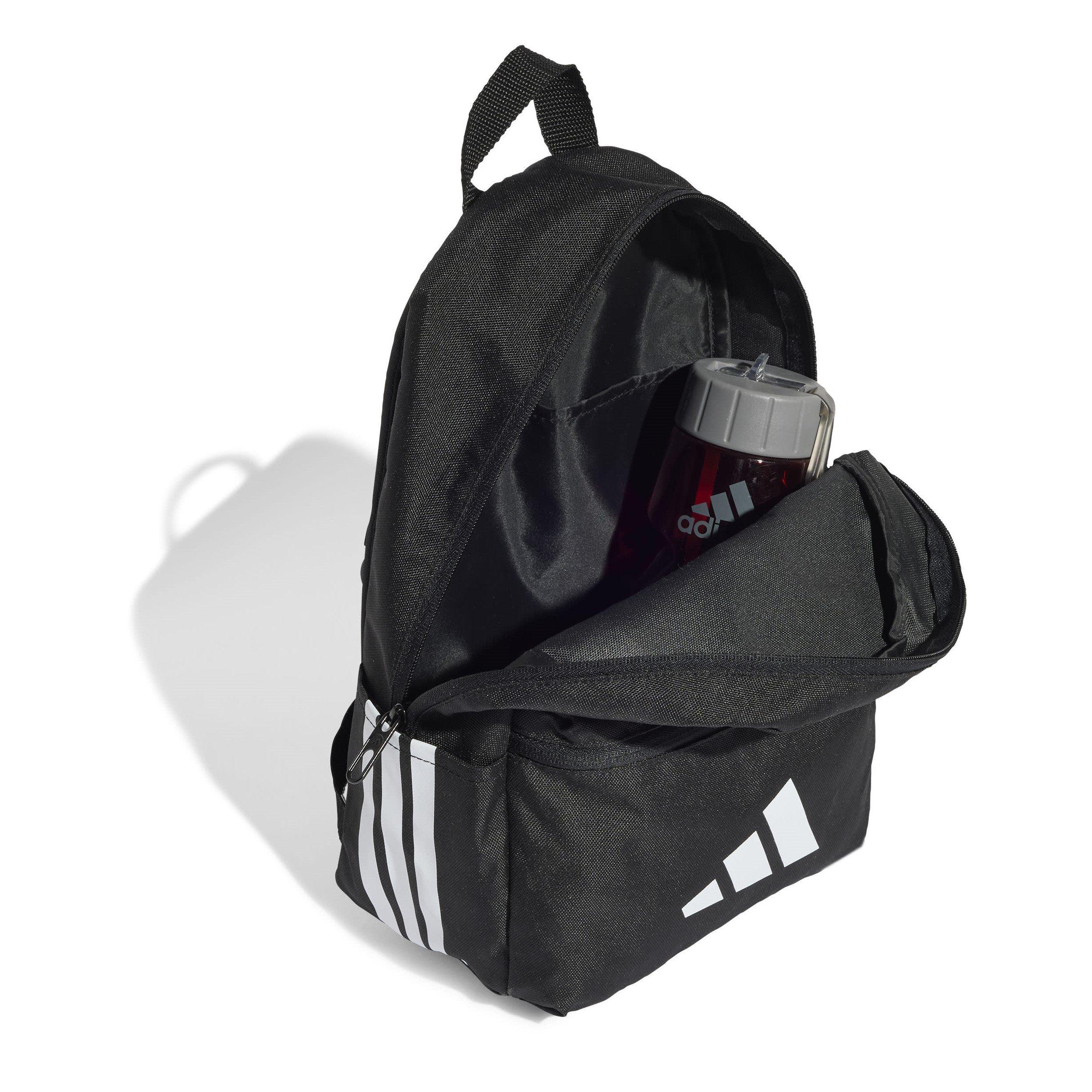Black - adidas - Logo Backpack Juniors - 4