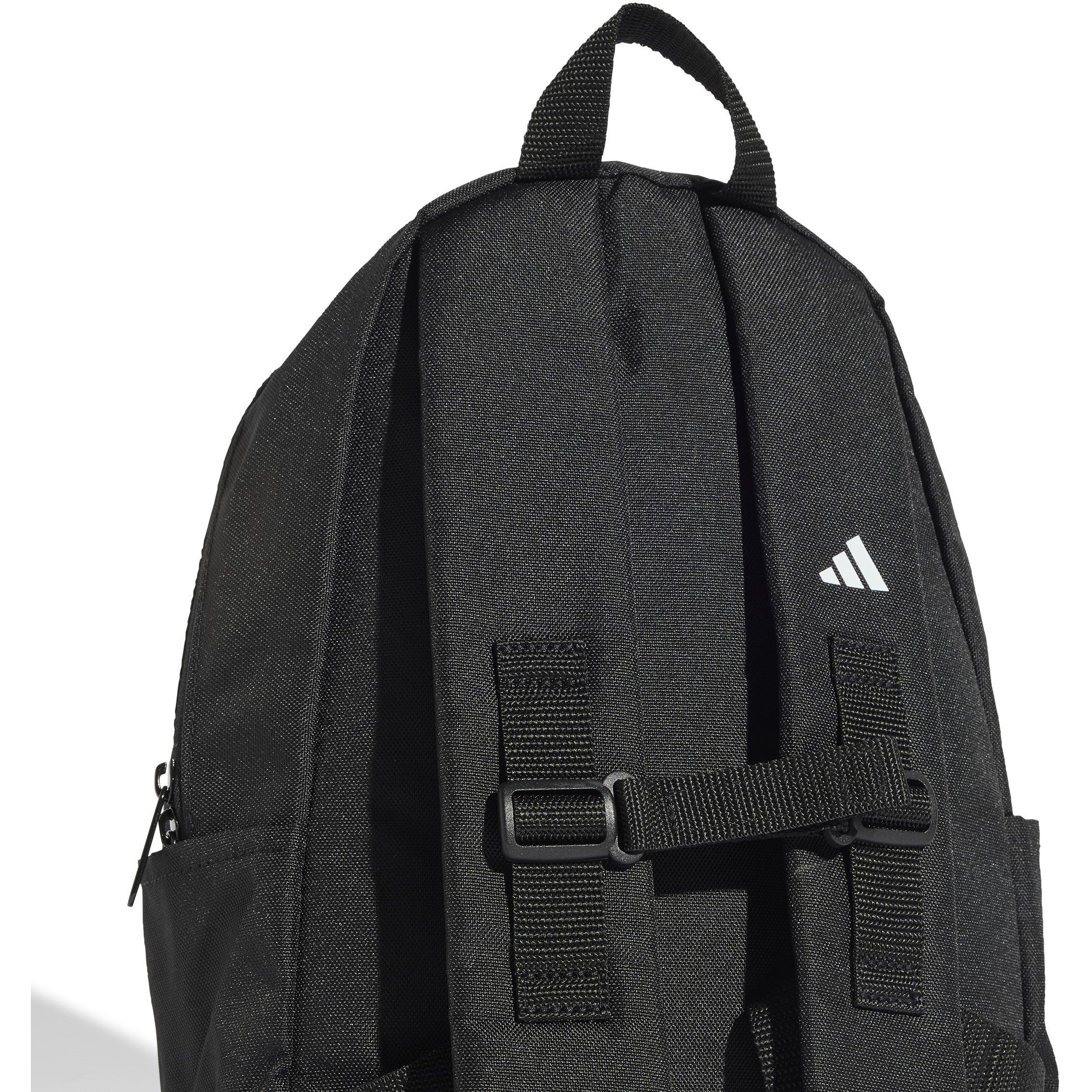 Black - adidas - Logo Backpack Juniors - 6
