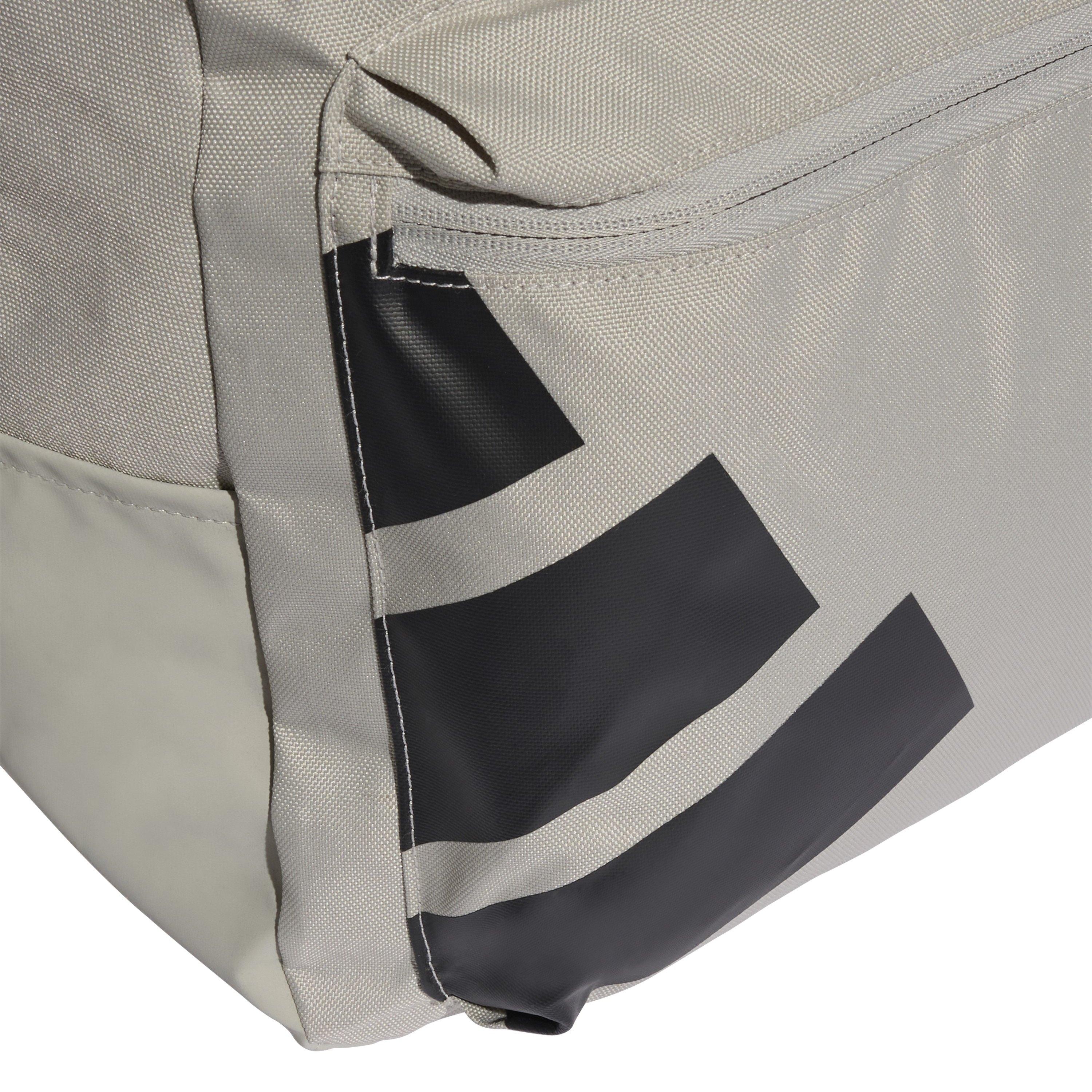 Metal Grey/Blk - adidas - Classic Back-to-School Badge of Sport Backpack Adults - 5