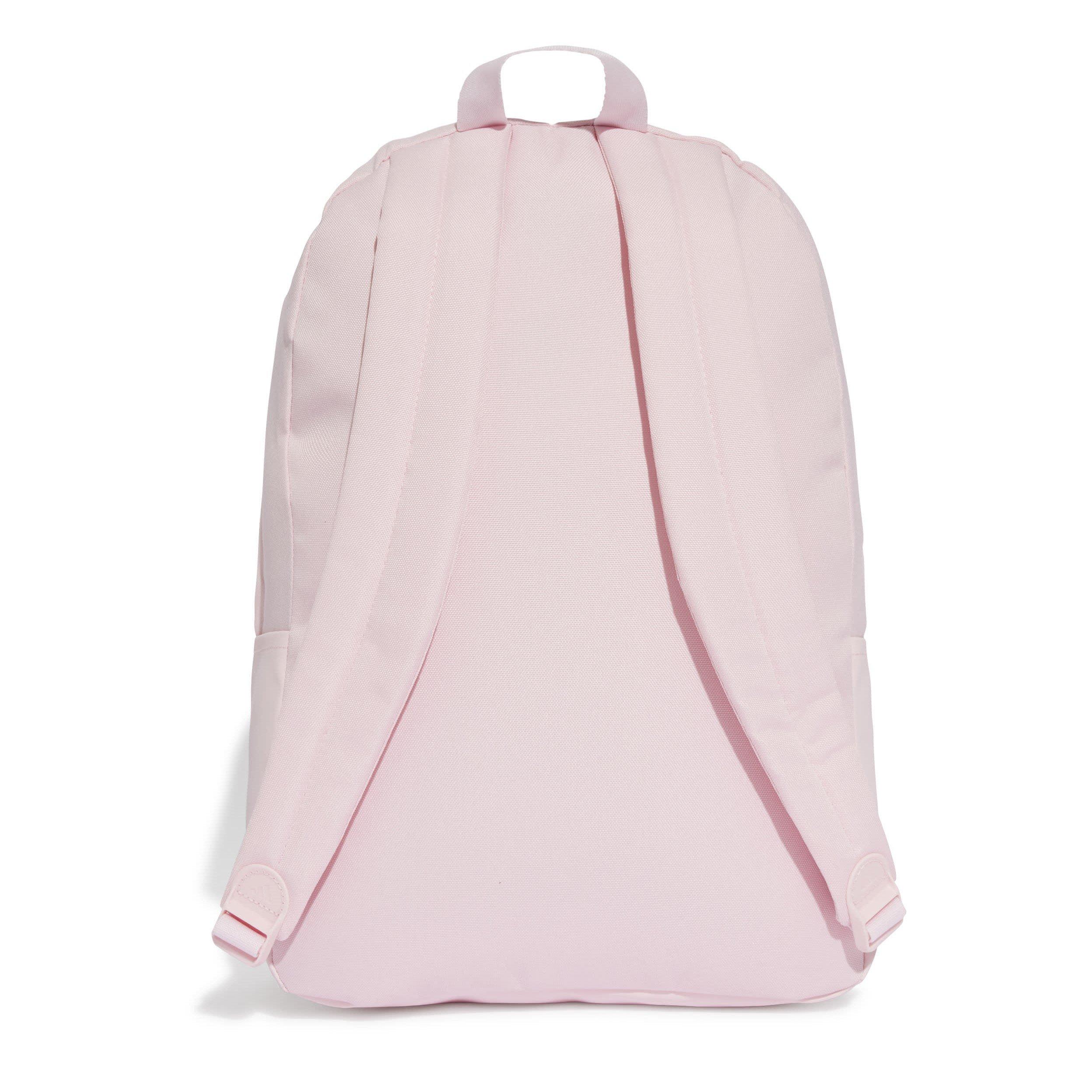 Clear Pink/Wht - adidas - Classic 3 Bar Logo Backpack Adults - 2