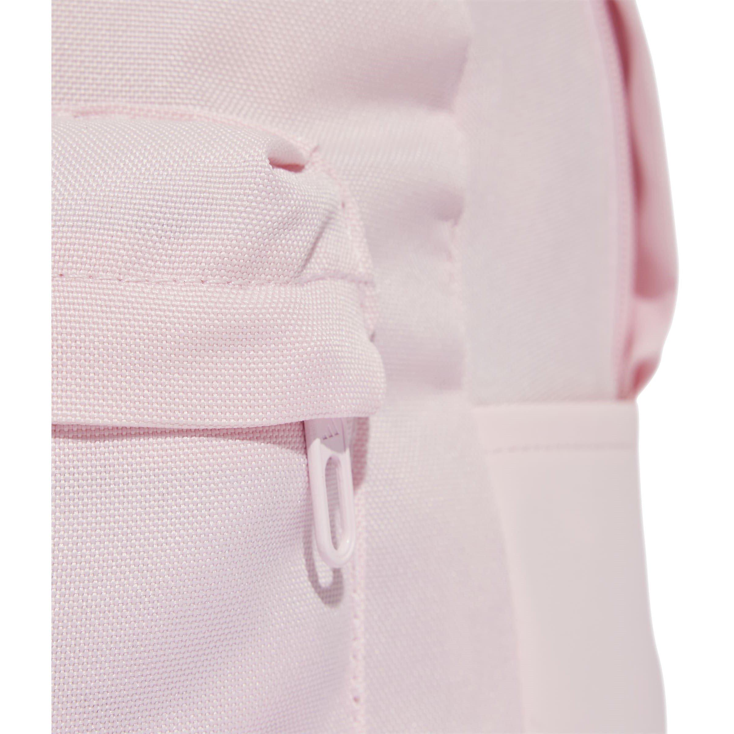 Clear Pink/Wht - adidas - Classic 3 Bar Logo Backpack Adults - 6