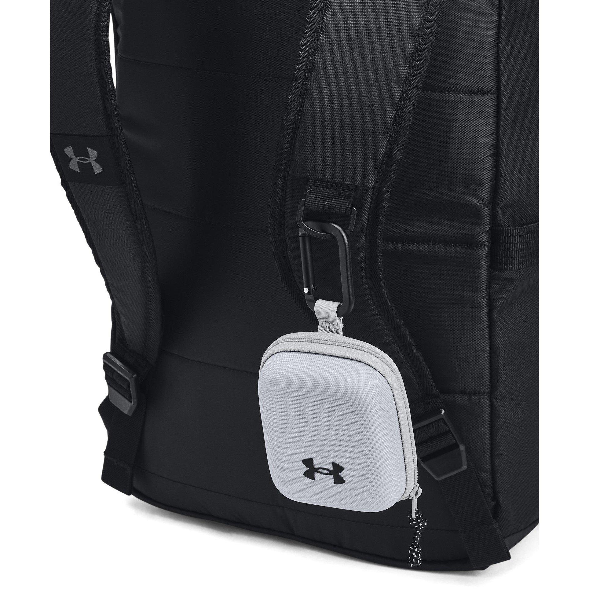 Black/Blk/White - Under Armour - Adults Triumph Campus Backpack - 5