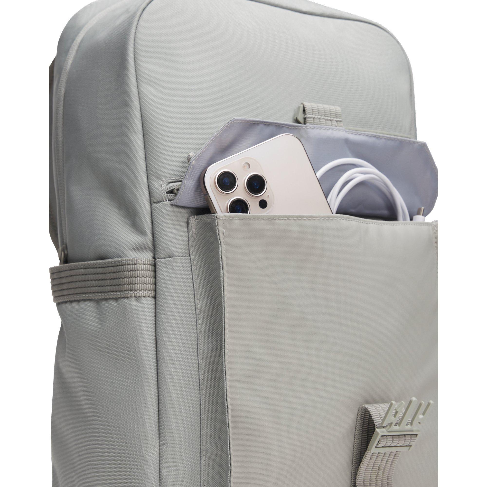 Titanium/Green - Under Armour - Adults Triumph Campus Backpack - 5