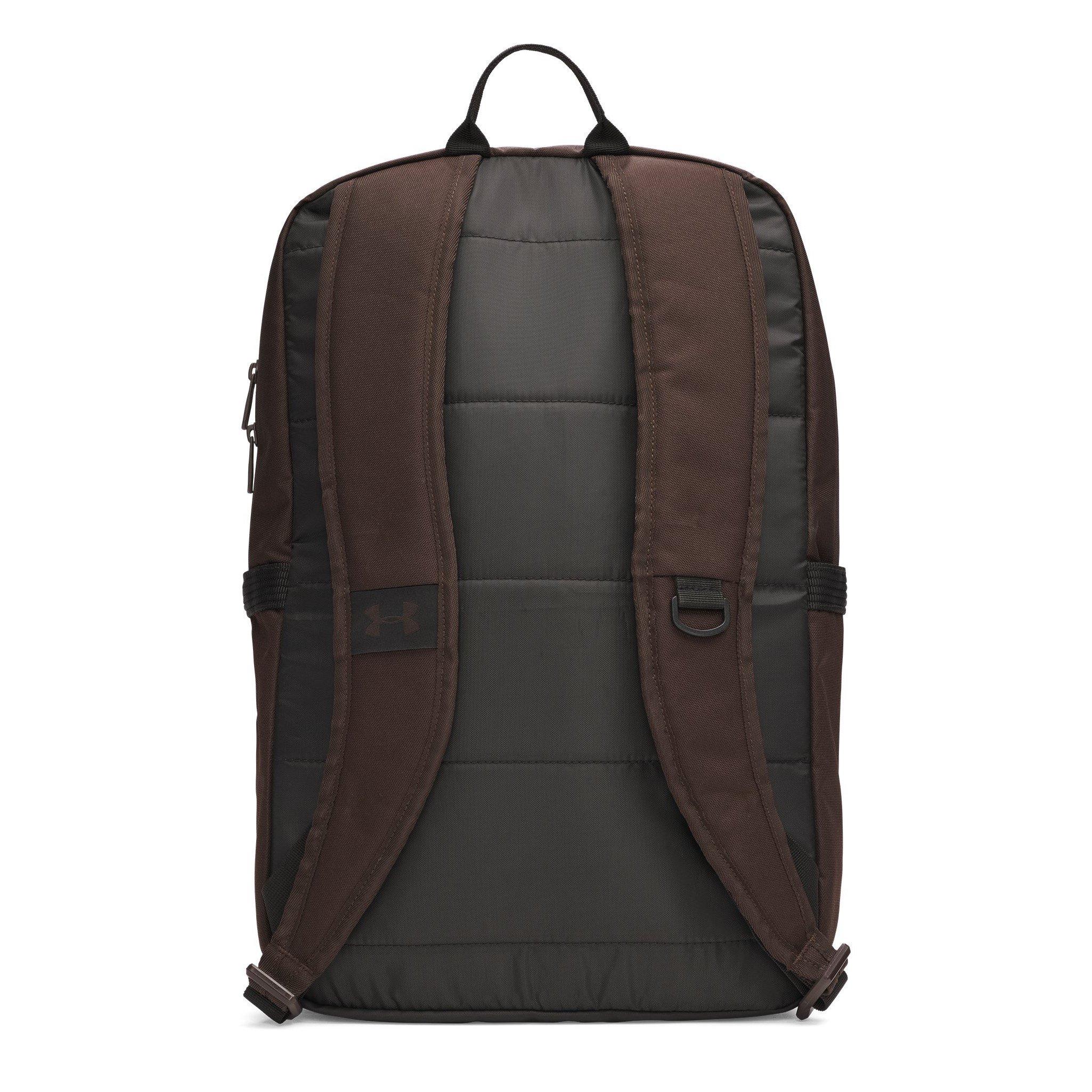 Kona Brown/Blk - Under Armour - Adults Triumph Campus Backpack - 2