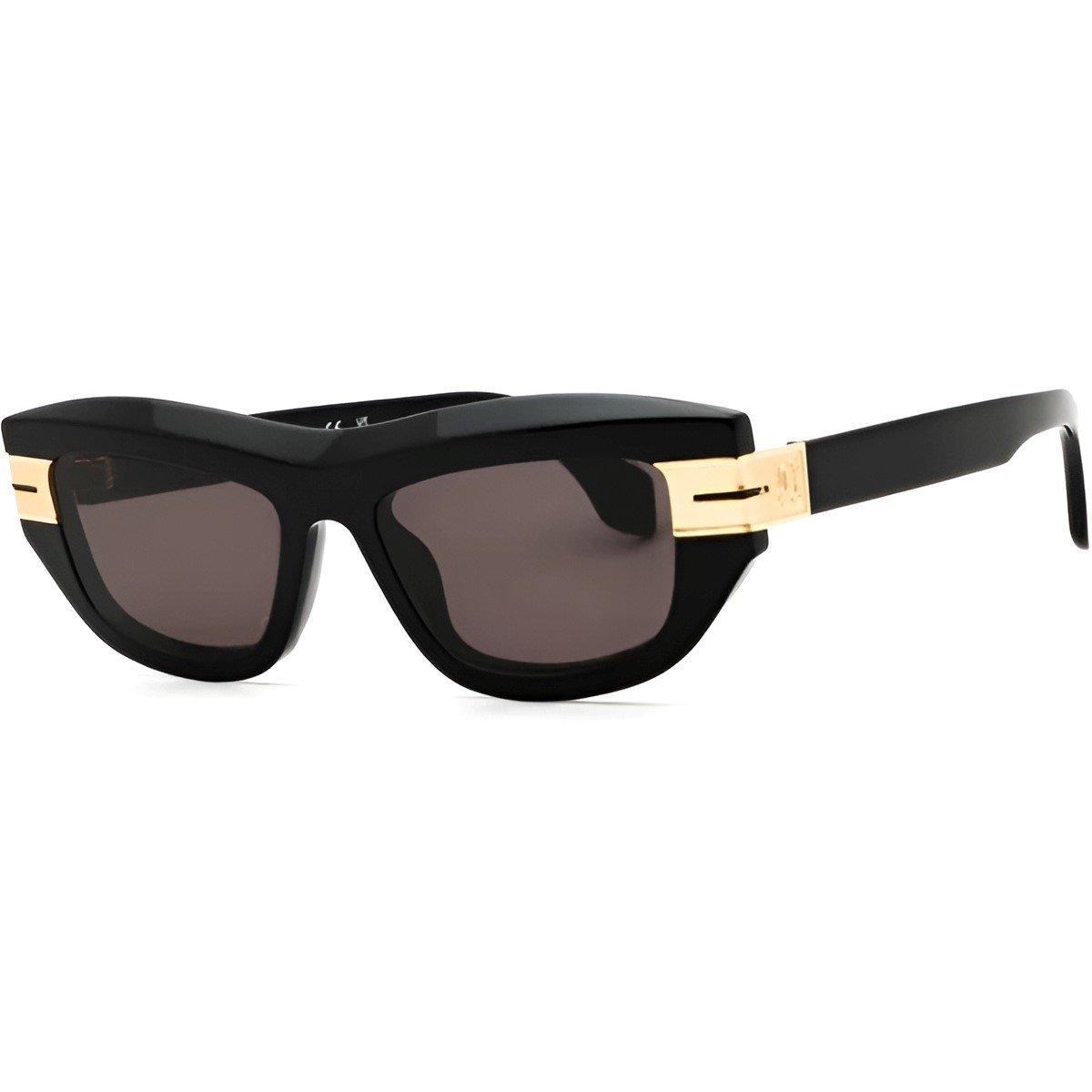 Black/Dark Grey - Palm Angels - Claire Cat Eye Sunglasses - 1