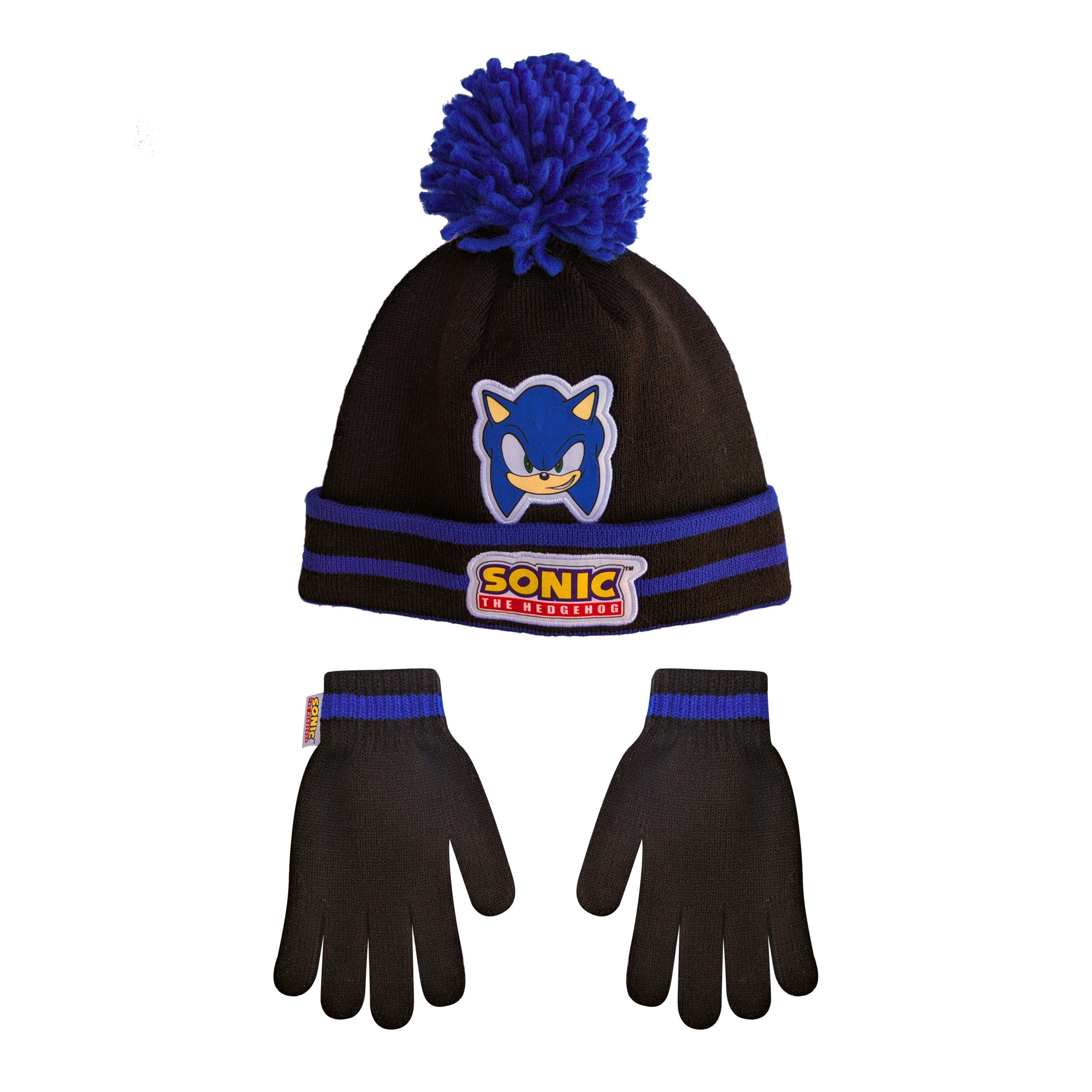 Sonic - Character - Kids' Hat and Glove Set - 1