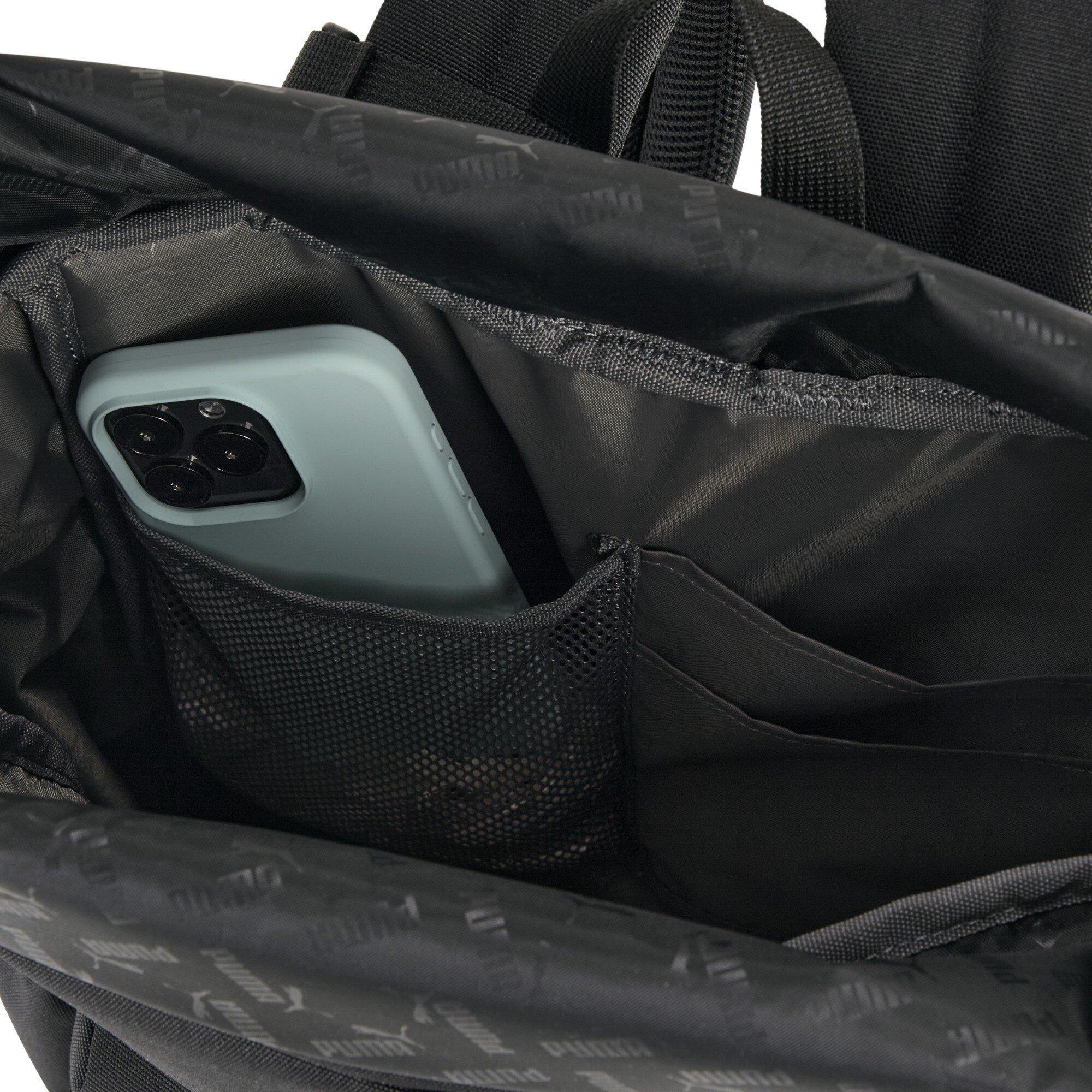 Puma Black - Puma - Essentials Roll-Top Backpack - 3