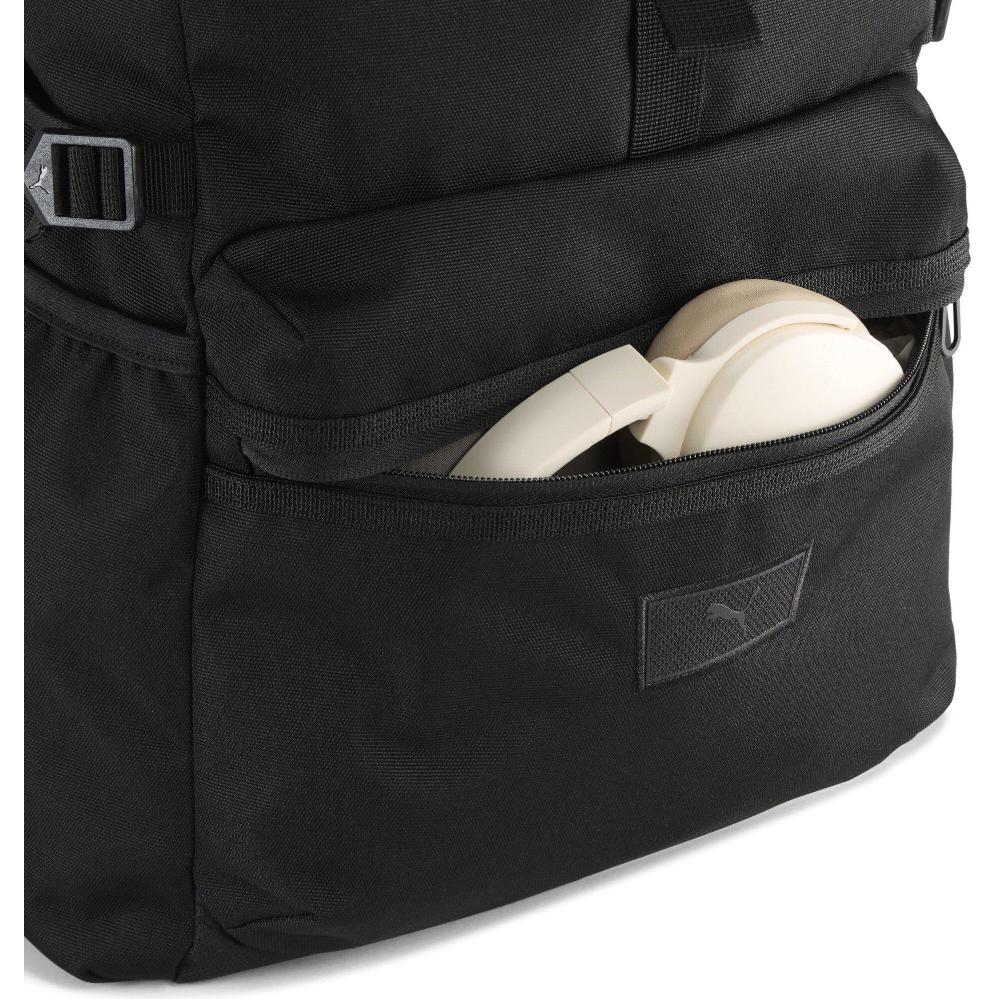 Puma Black - Puma - Essentials Roll-Top Backpack - 4