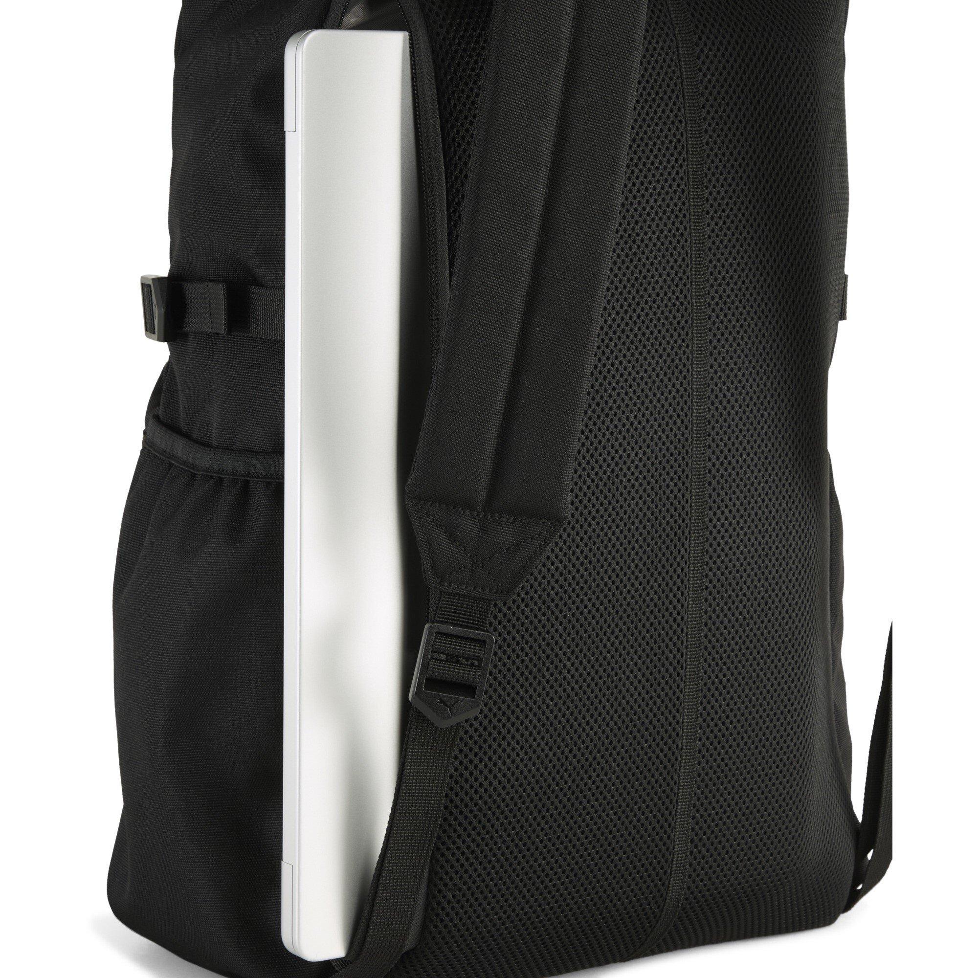 Puma Black - Puma - Essentials Roll-Top Backpack - 5