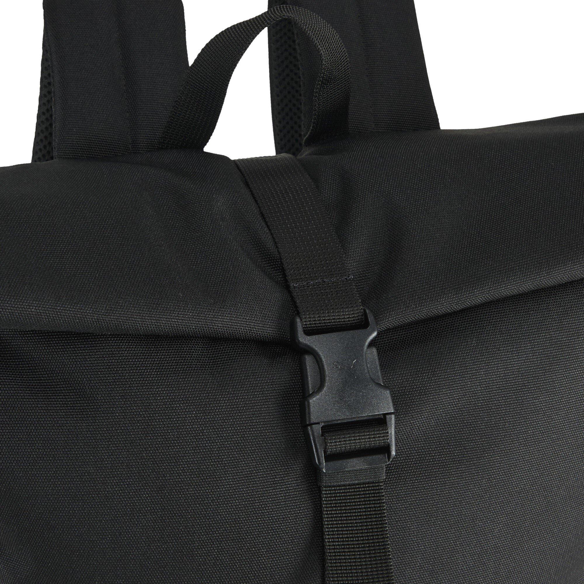 Puma Black - Puma - Essentials Roll-Top Backpack - 8