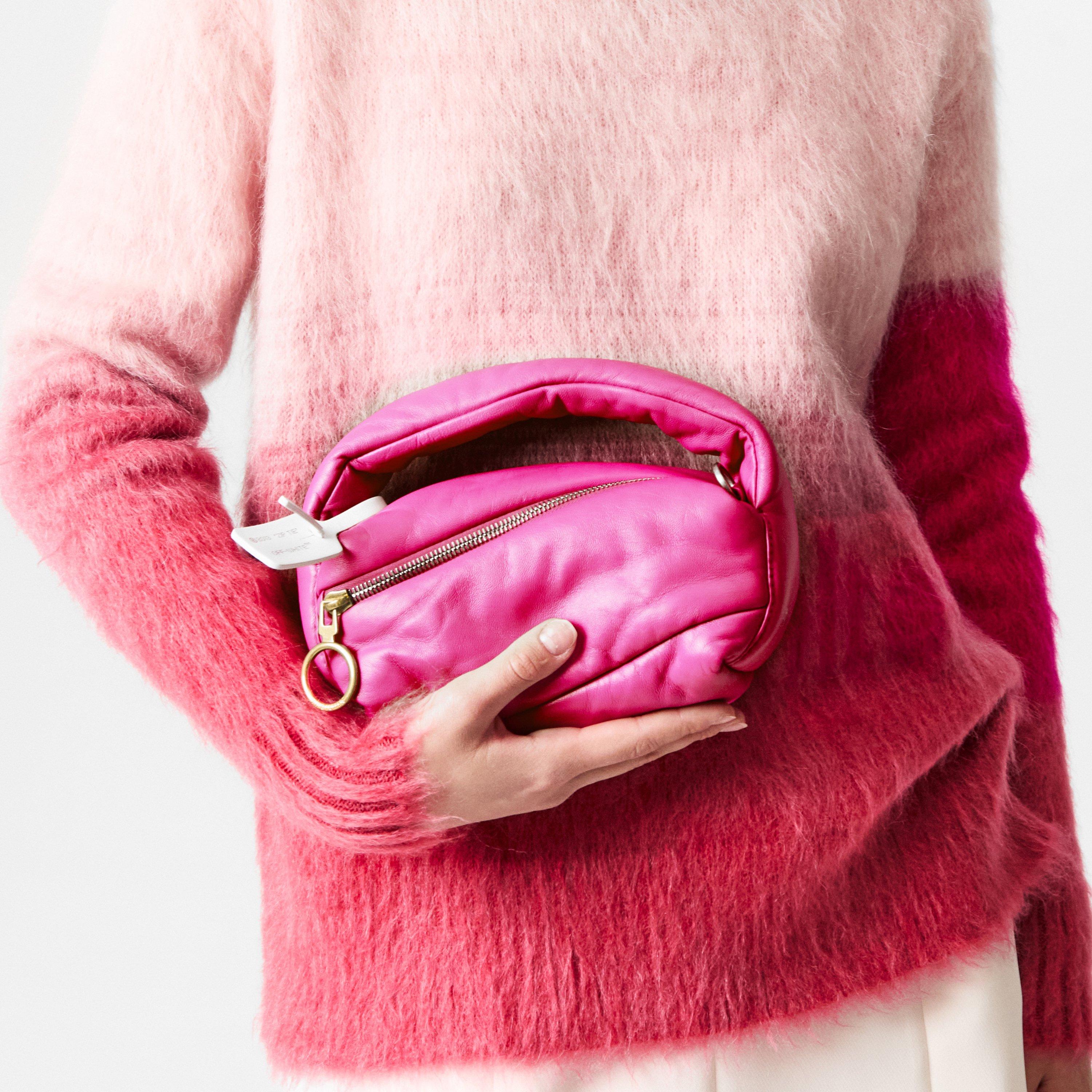 Pink - Off White - Women's Pump Pouch - 3