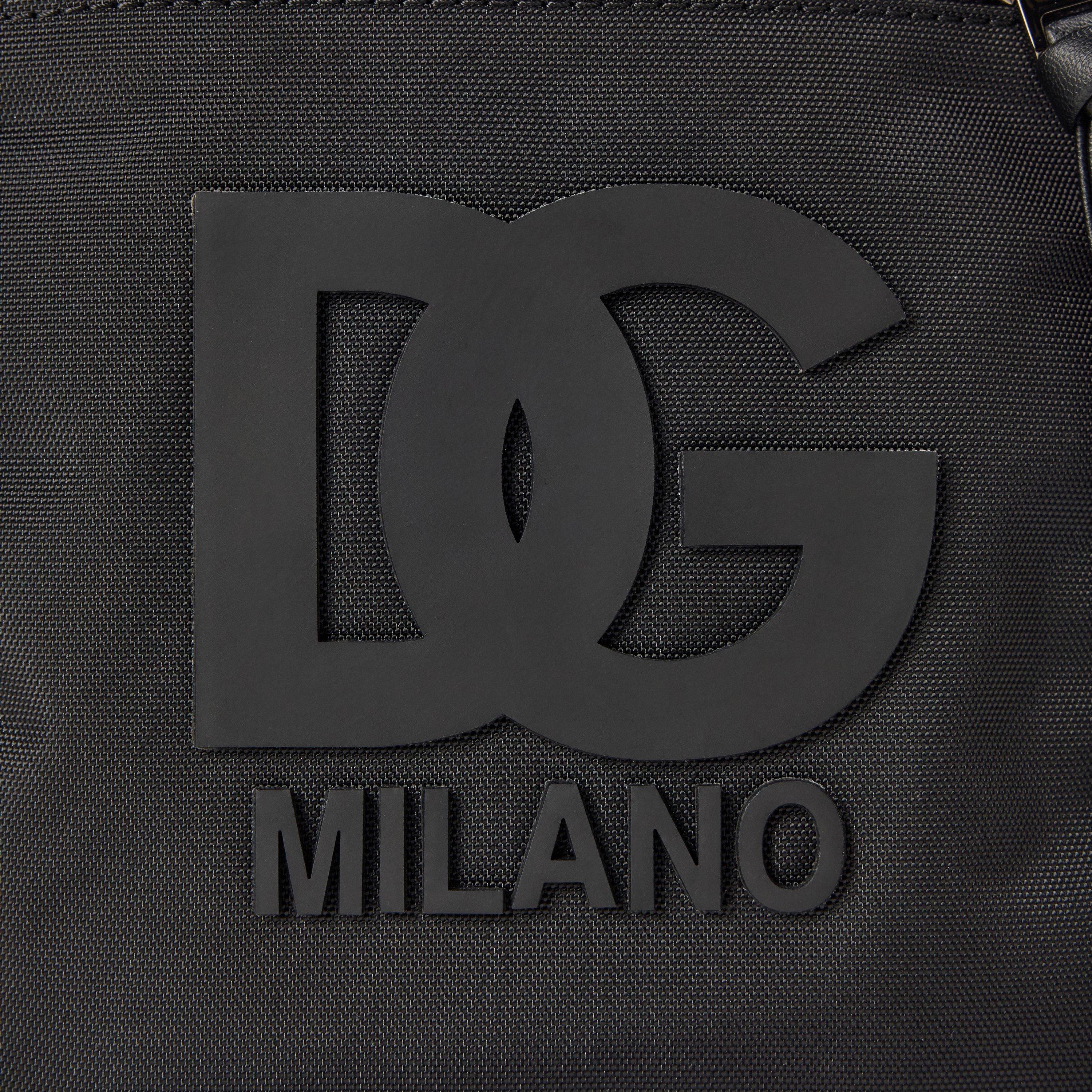 Black 80999 - Dolce and Gabbana - Unisex Kids' DG Logo Cross Body Bag - 3