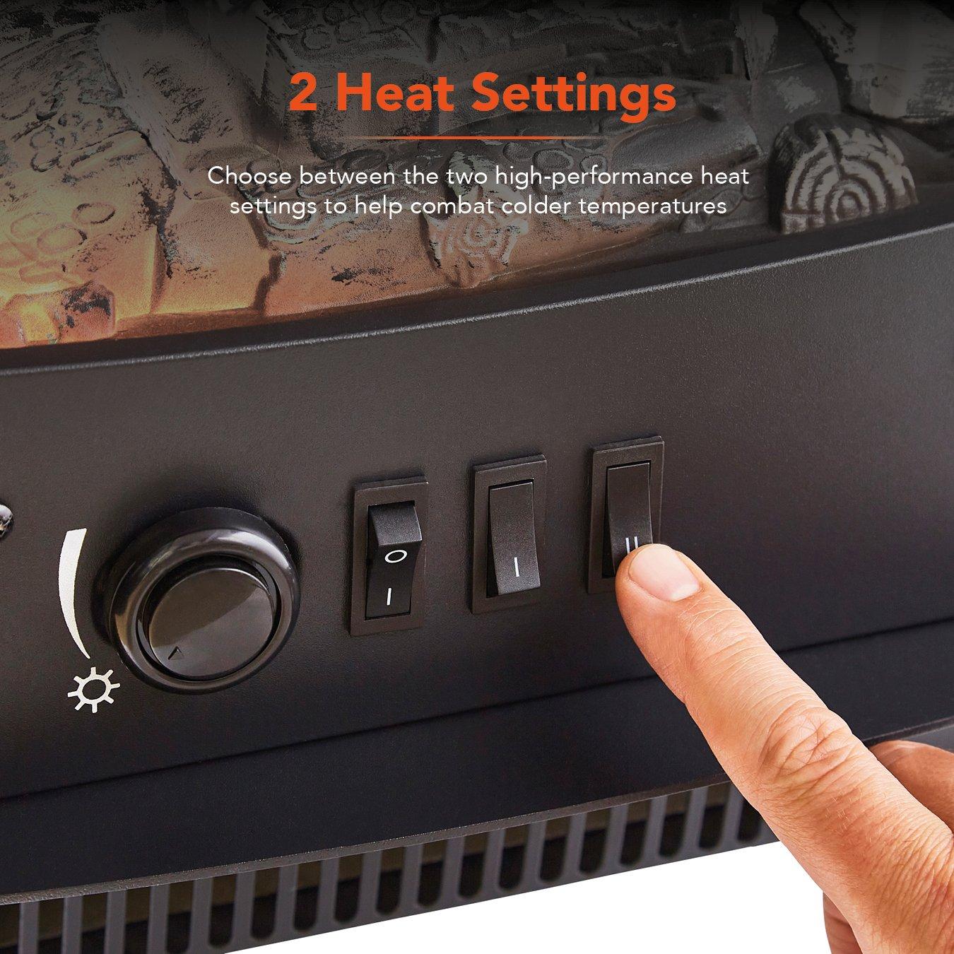 Oak - Warmlite - Cambridge 1.85KW Stove - 3