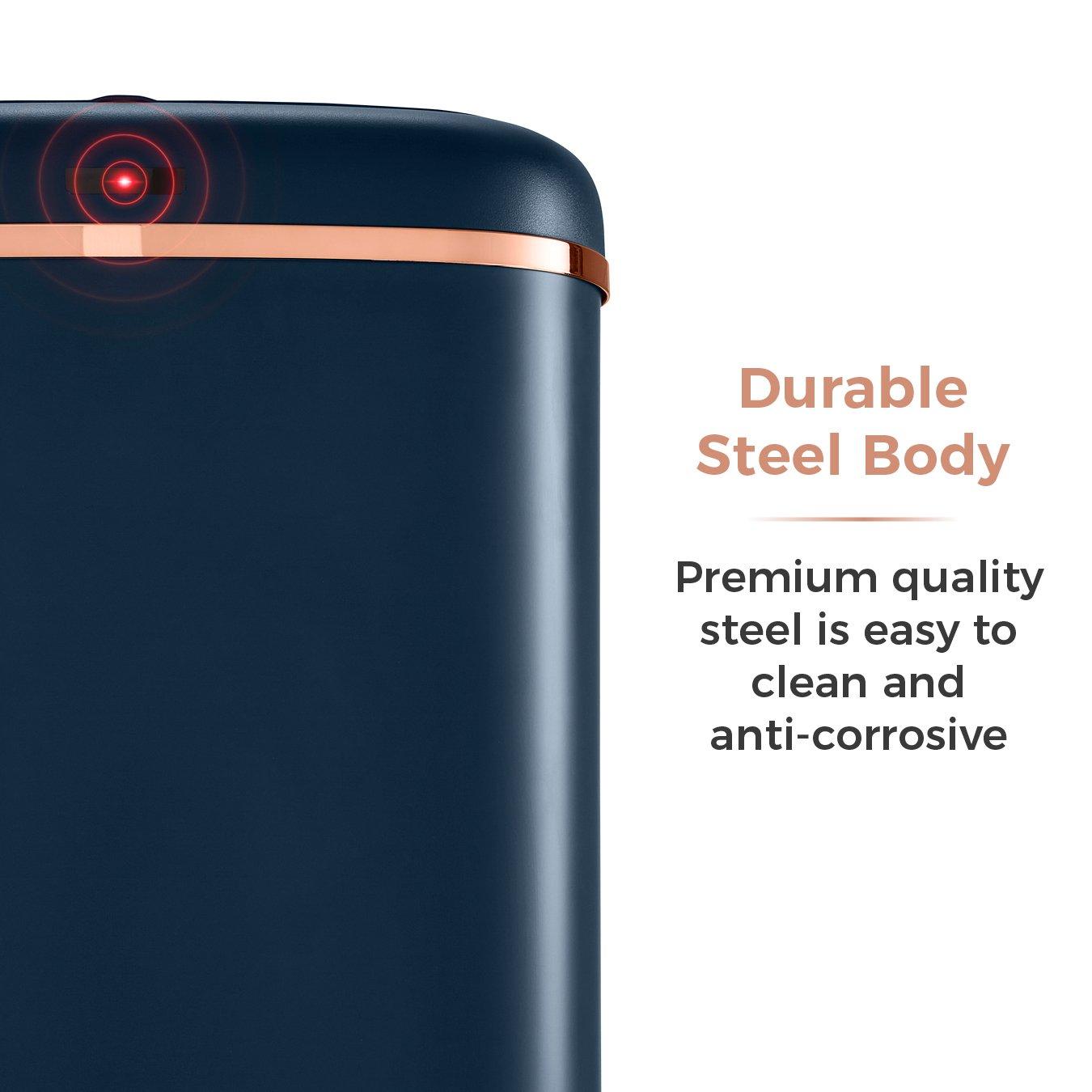 Midnight Blue - Tower - Cavaletto 58L Sensor Bin Midnight Blue - 7