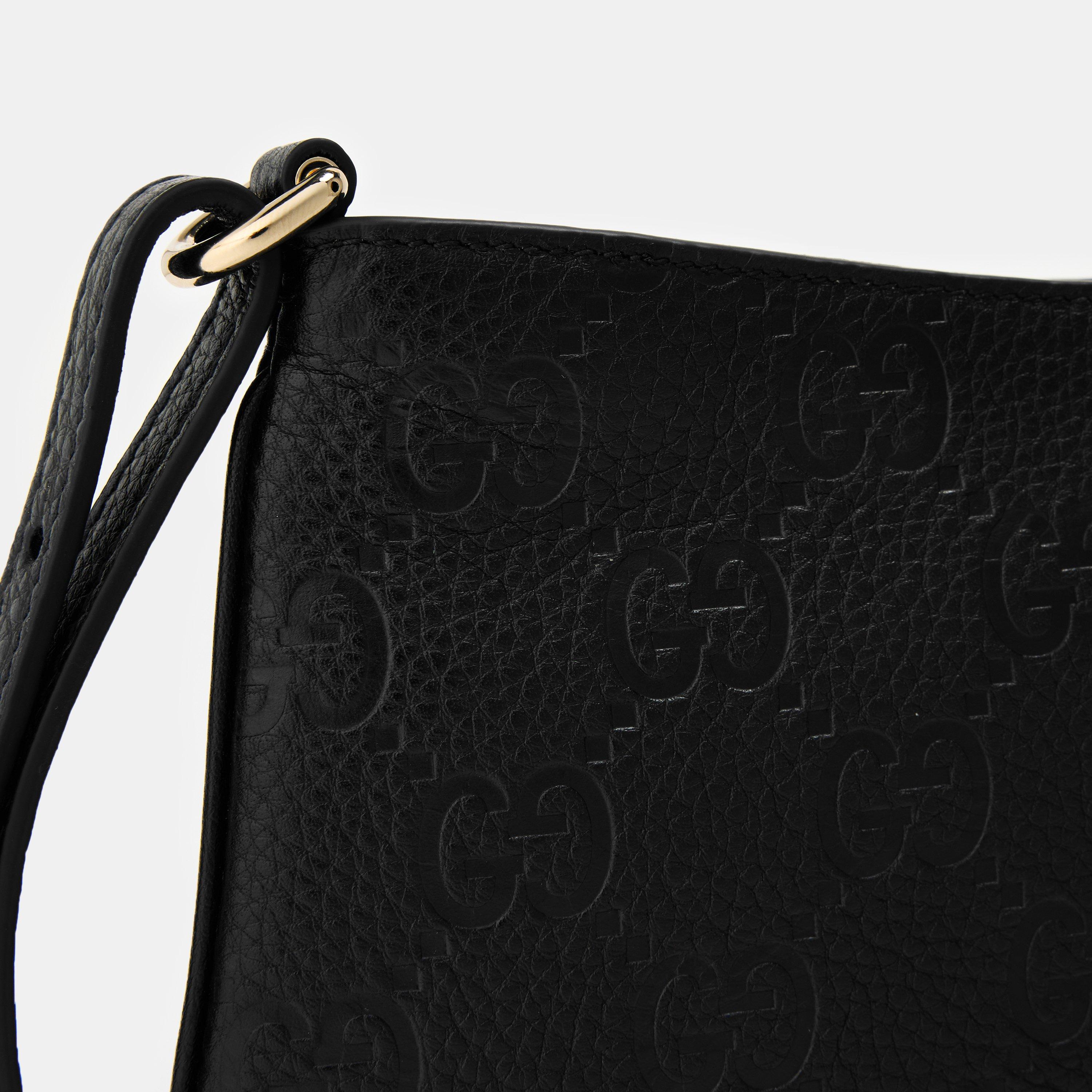 Black - Gucci - Women's Emblem Wallet On Chain - 4