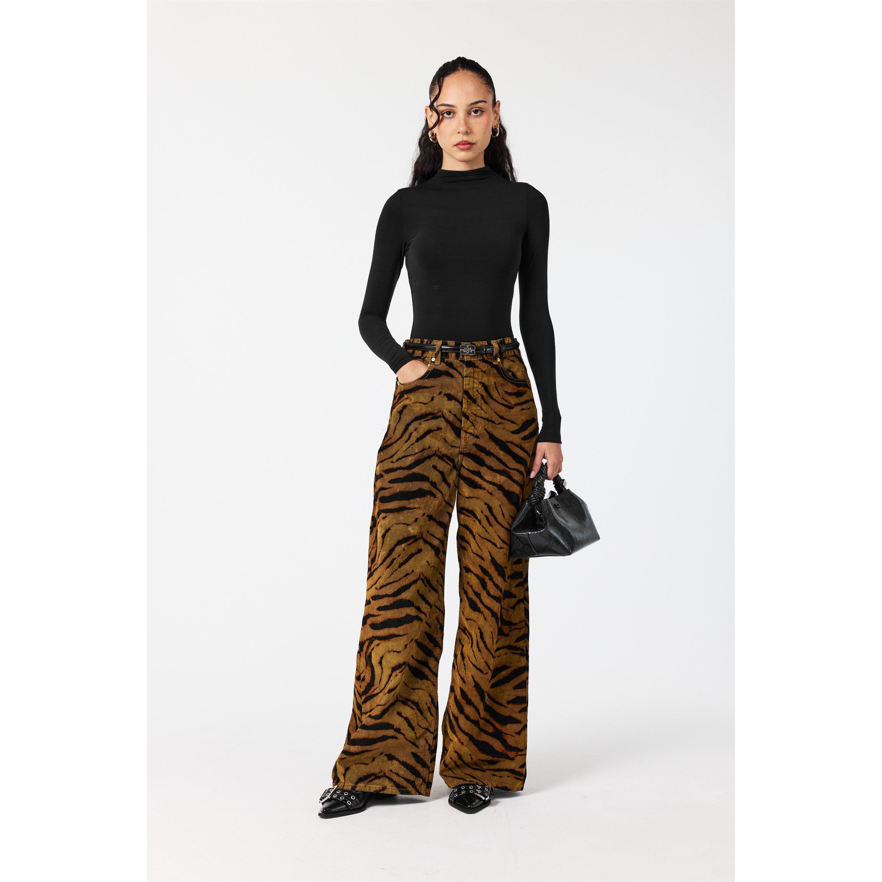 Black - Ganni - Ganni Kat Belt Ld54 - 5