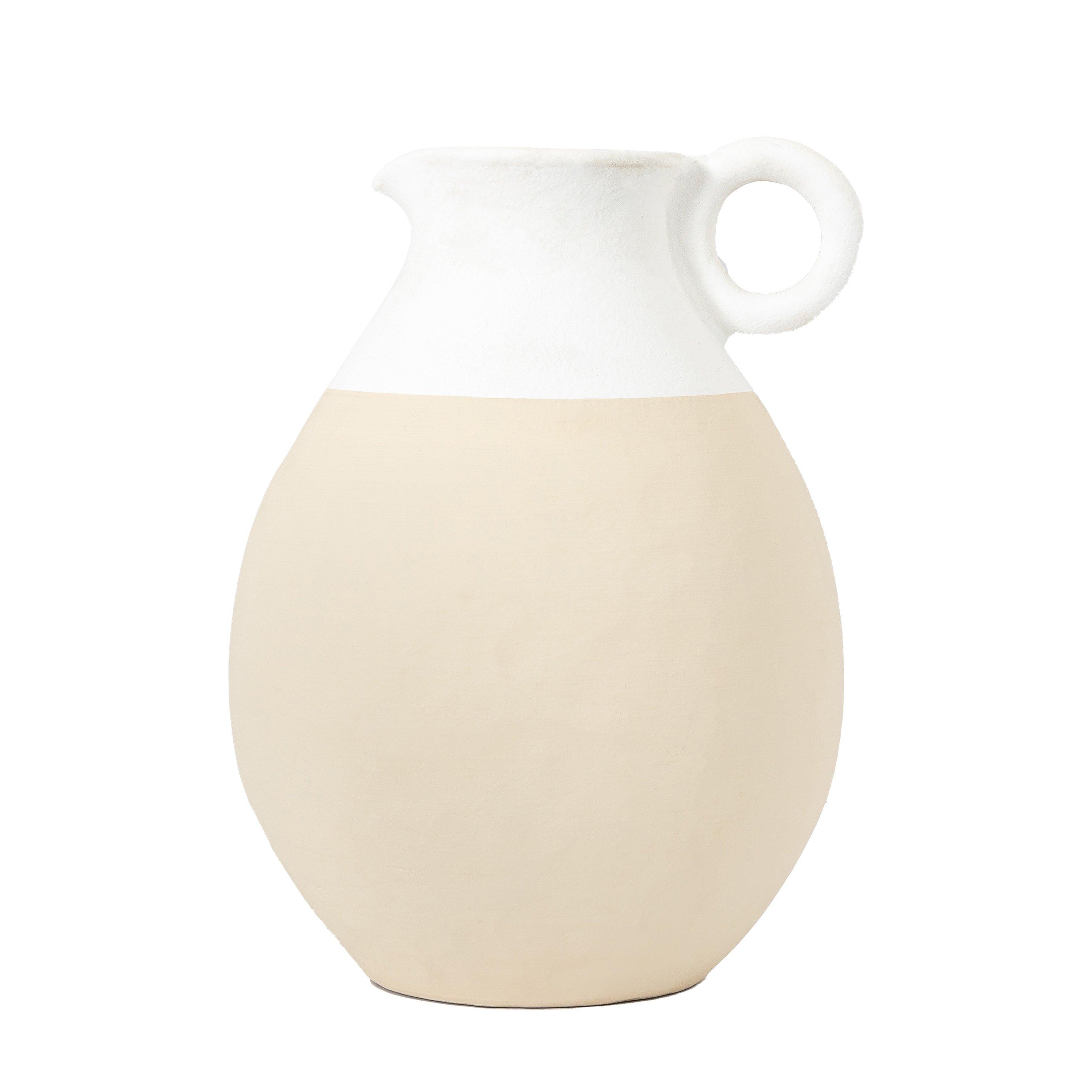 Gallery  Tino Pitcher Vase - Natural - Large