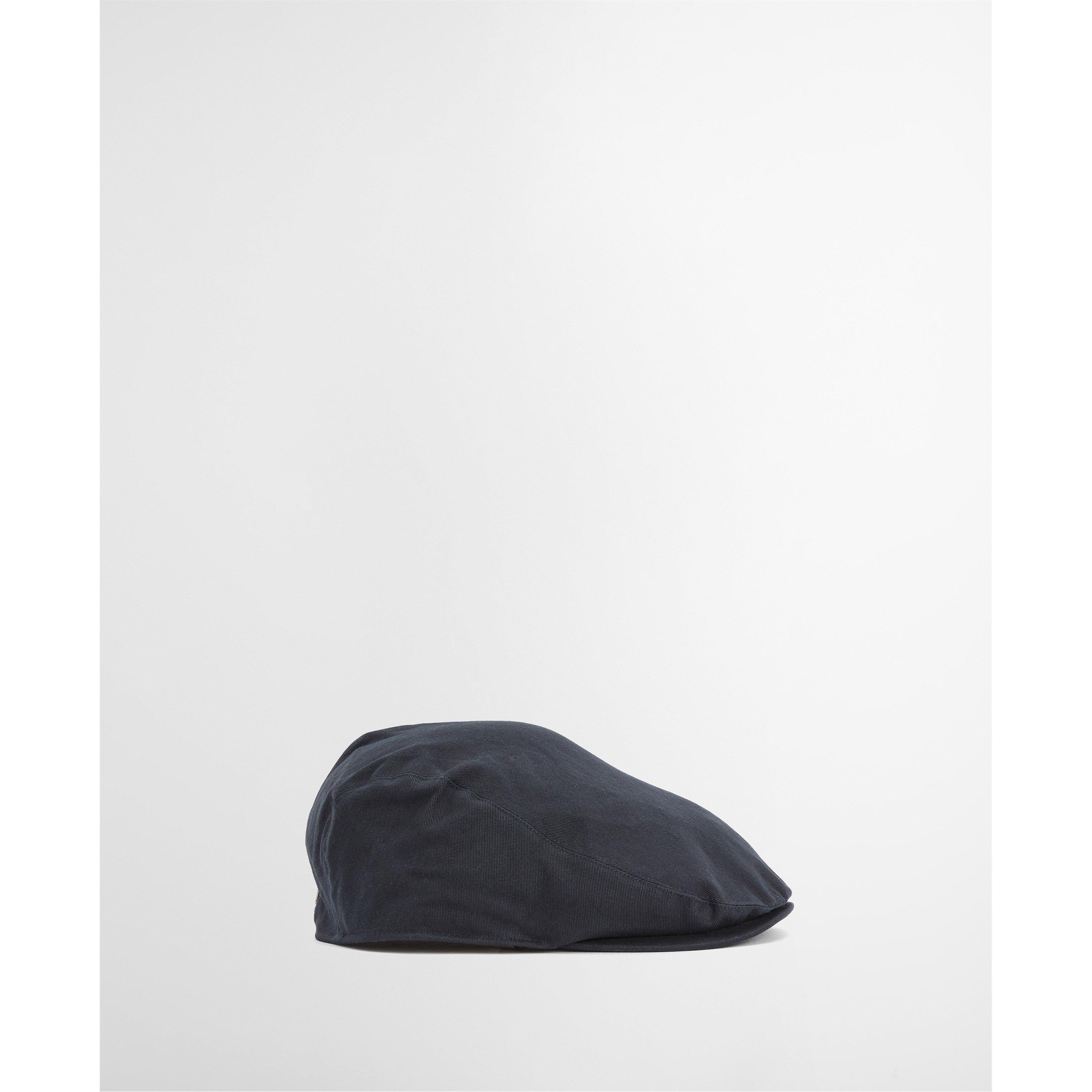 Navy - Barbour - Mens Finnean Flat Cap - 4