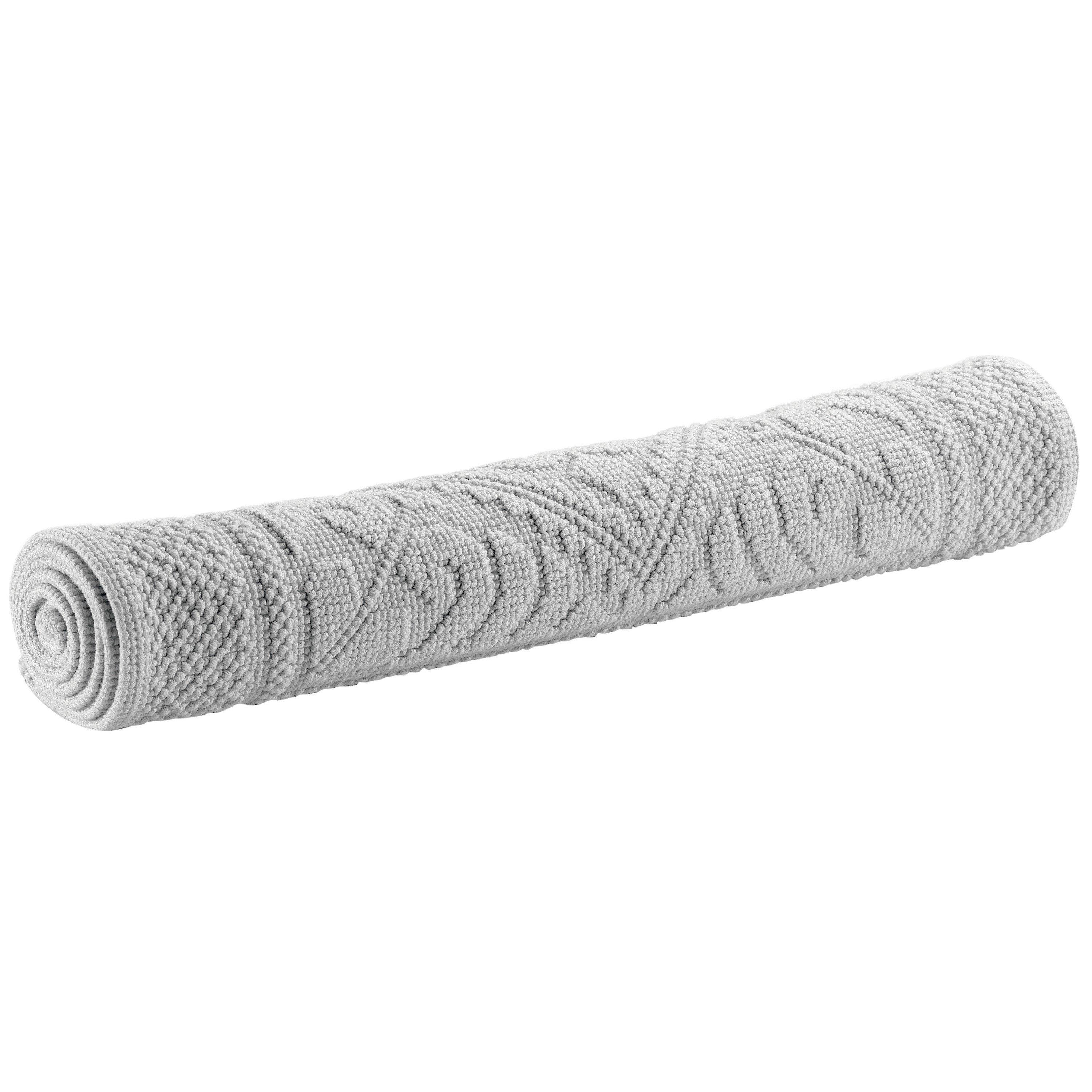Pearl Grey - Vivaraise - Enzo Bath Mat - Pearl Grey - 1