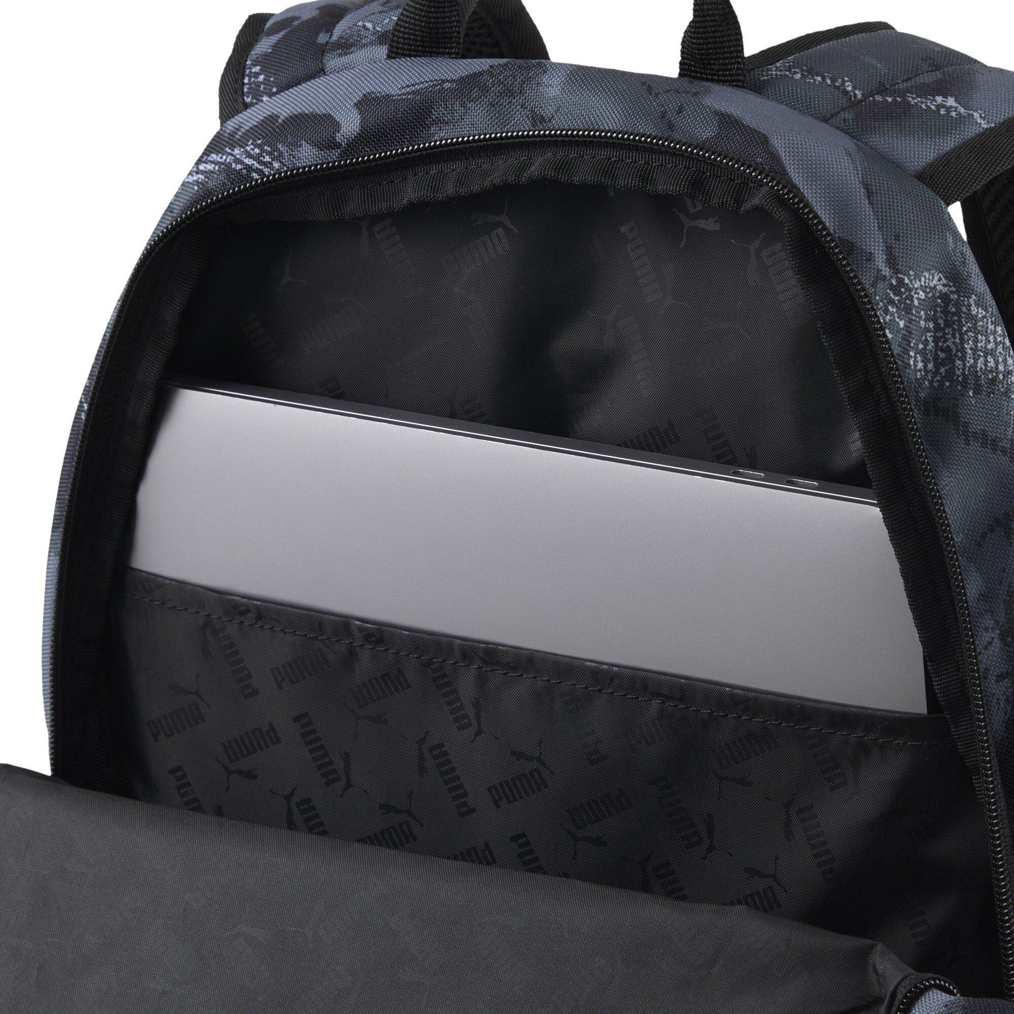 Black-Camo AOP - Puma - Academy All Over Print Backpack - 4
