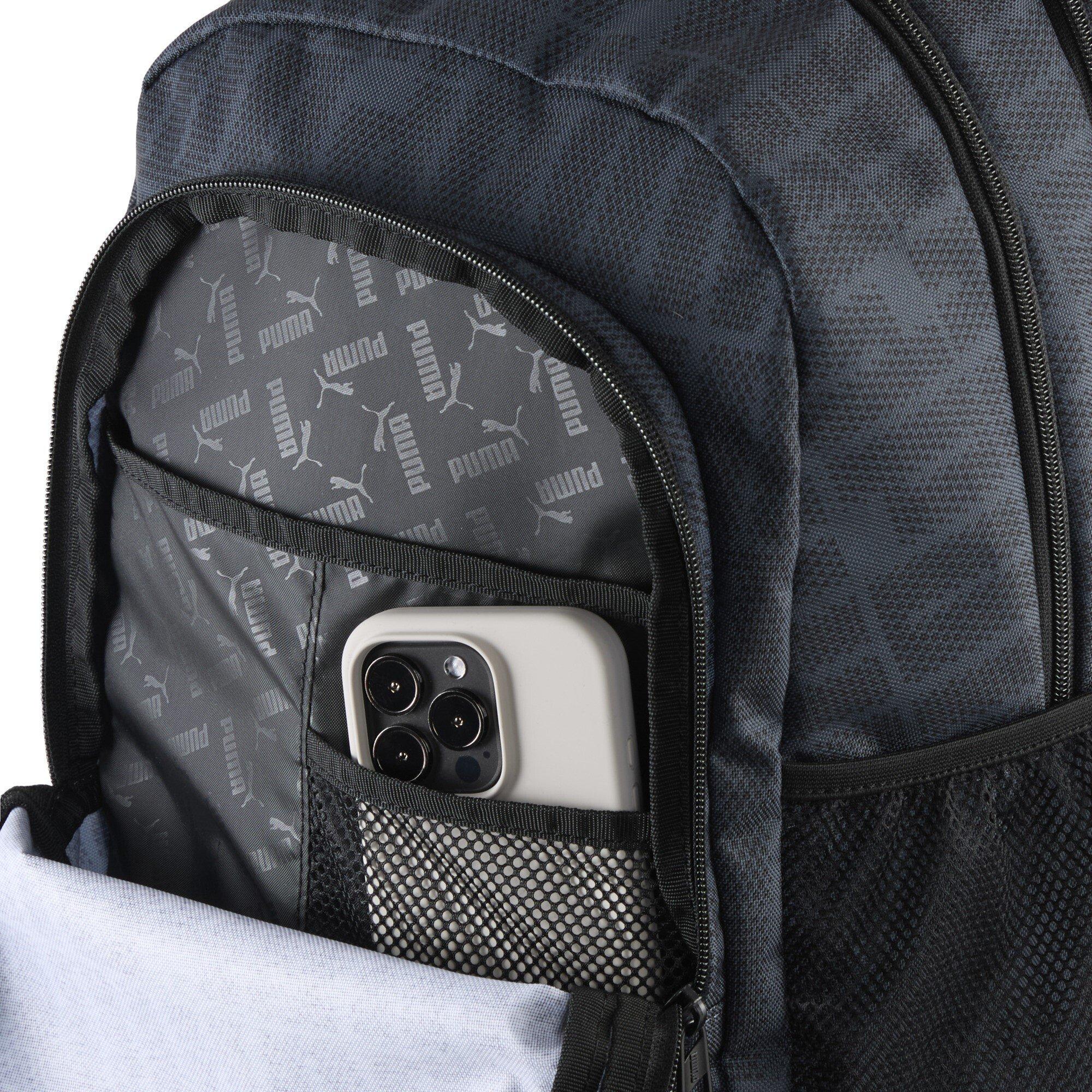 Blk-Logo-Bab - Puma - All Over Print Backpack - 3