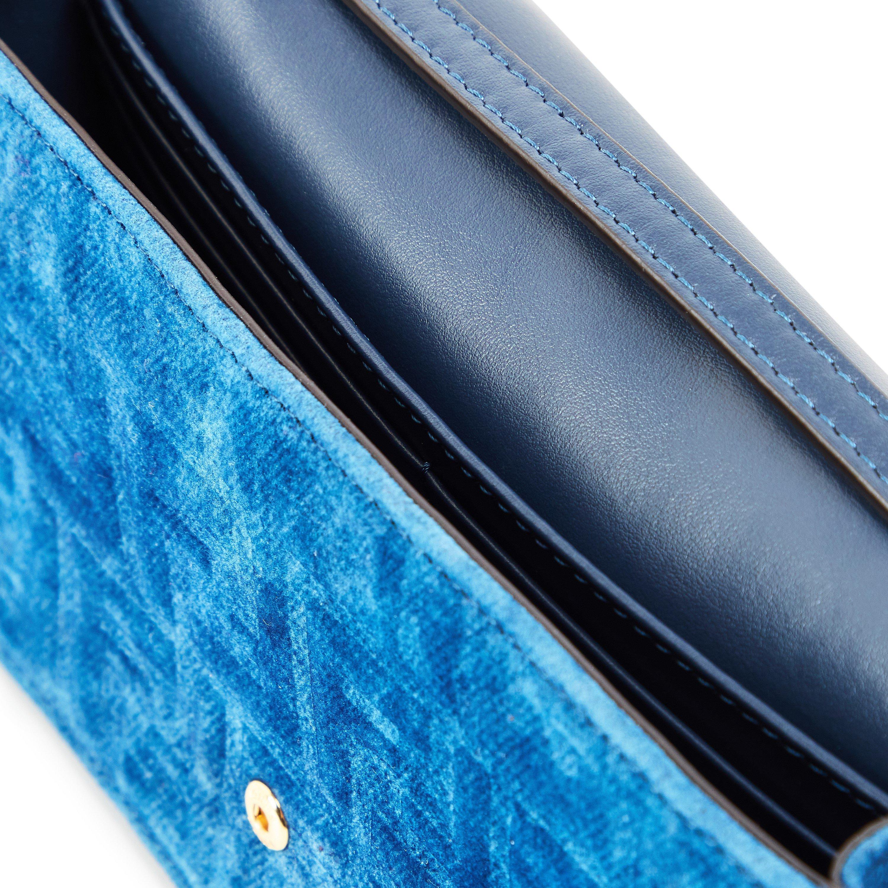 Blue - Fendi - Wallet on Chain Baguette - 5