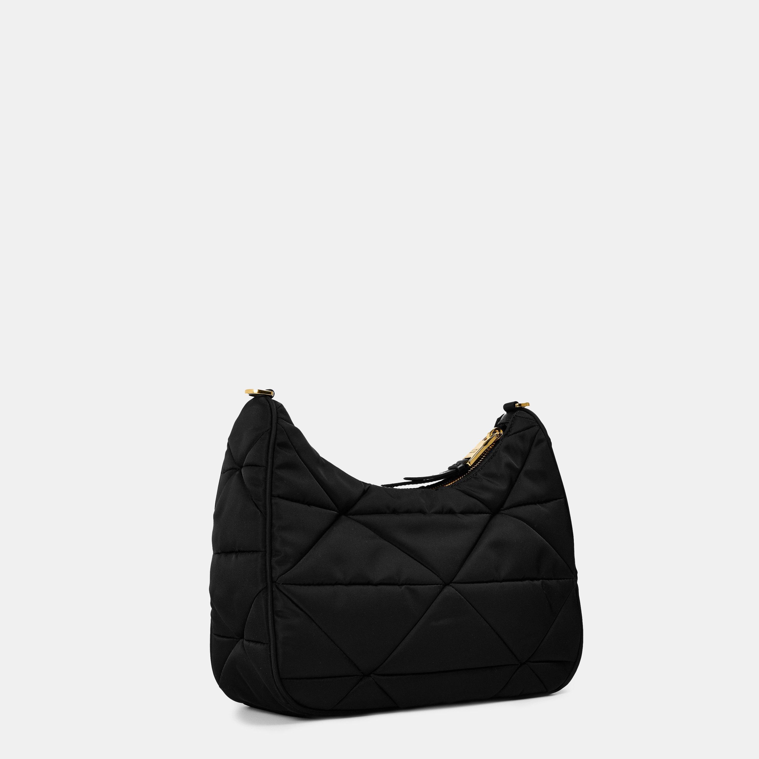 Prada Women'S Logo Padded Re-Nylon Shoulder Bag | Cruise Fashion