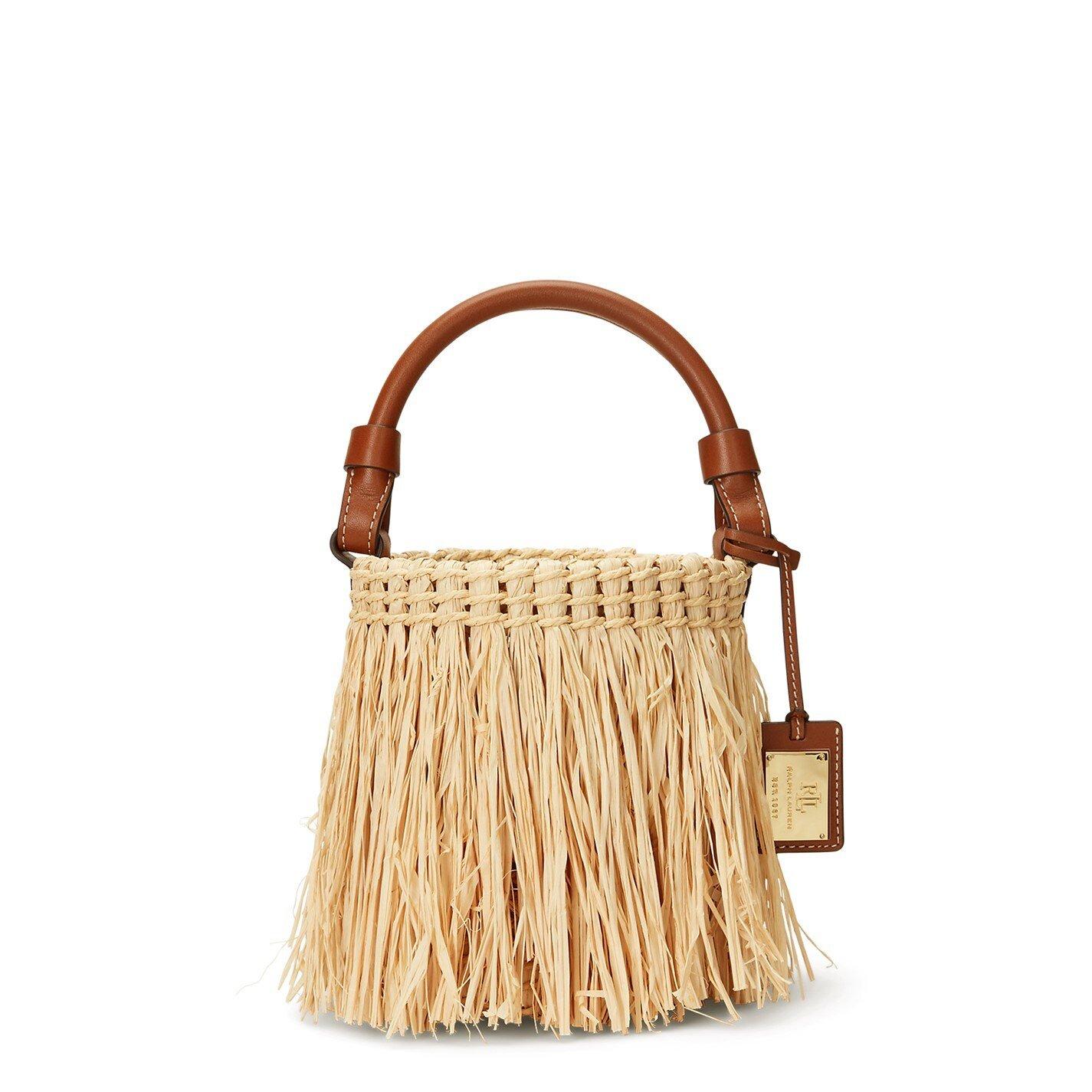 Natural/Tan - Lauren by Ralph Lauren - Lucey Bucket Bag - 1