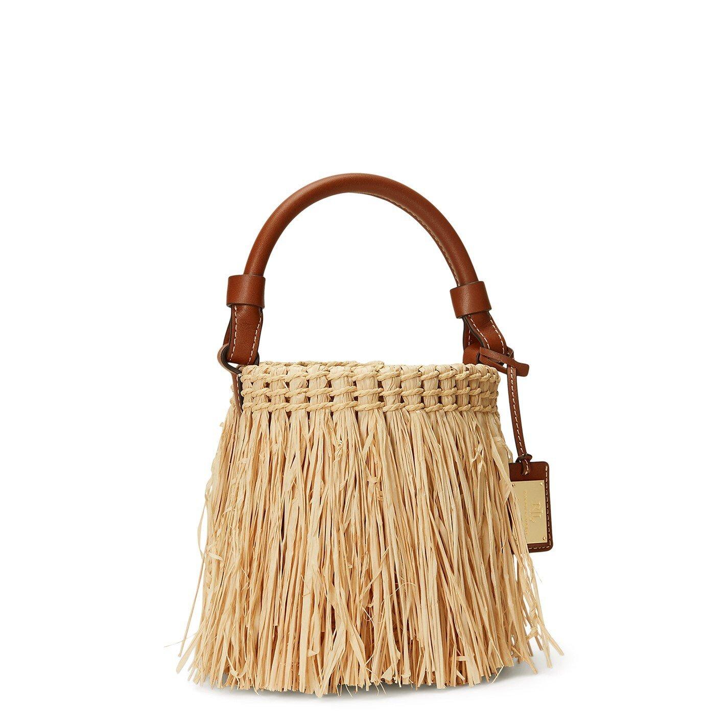 Natural/Tan - Lauren by Ralph Lauren - Lucey Bucket Bag - 4