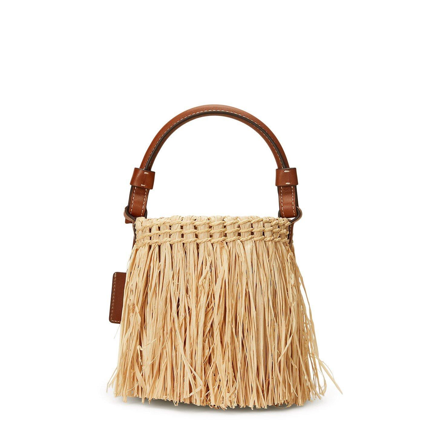Natural/Tan - Lauren by Ralph Lauren - Lucey Bucket Bag - 5