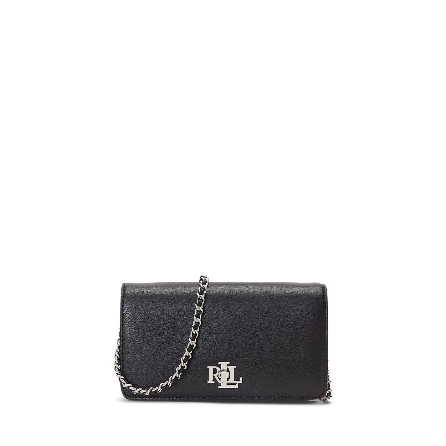 Black - Lauren by Ralph Lauren - Turn-Lock Tech Case Crossbody - 1