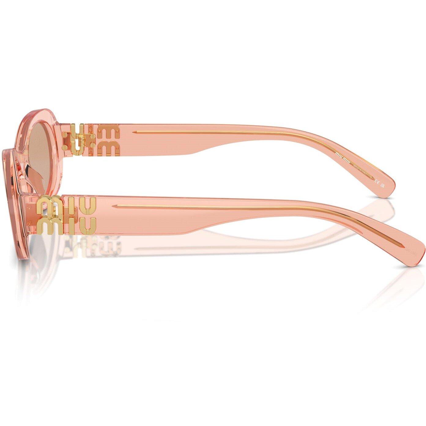 Noisette - Miu Miu - Oval Sunglasses - 6