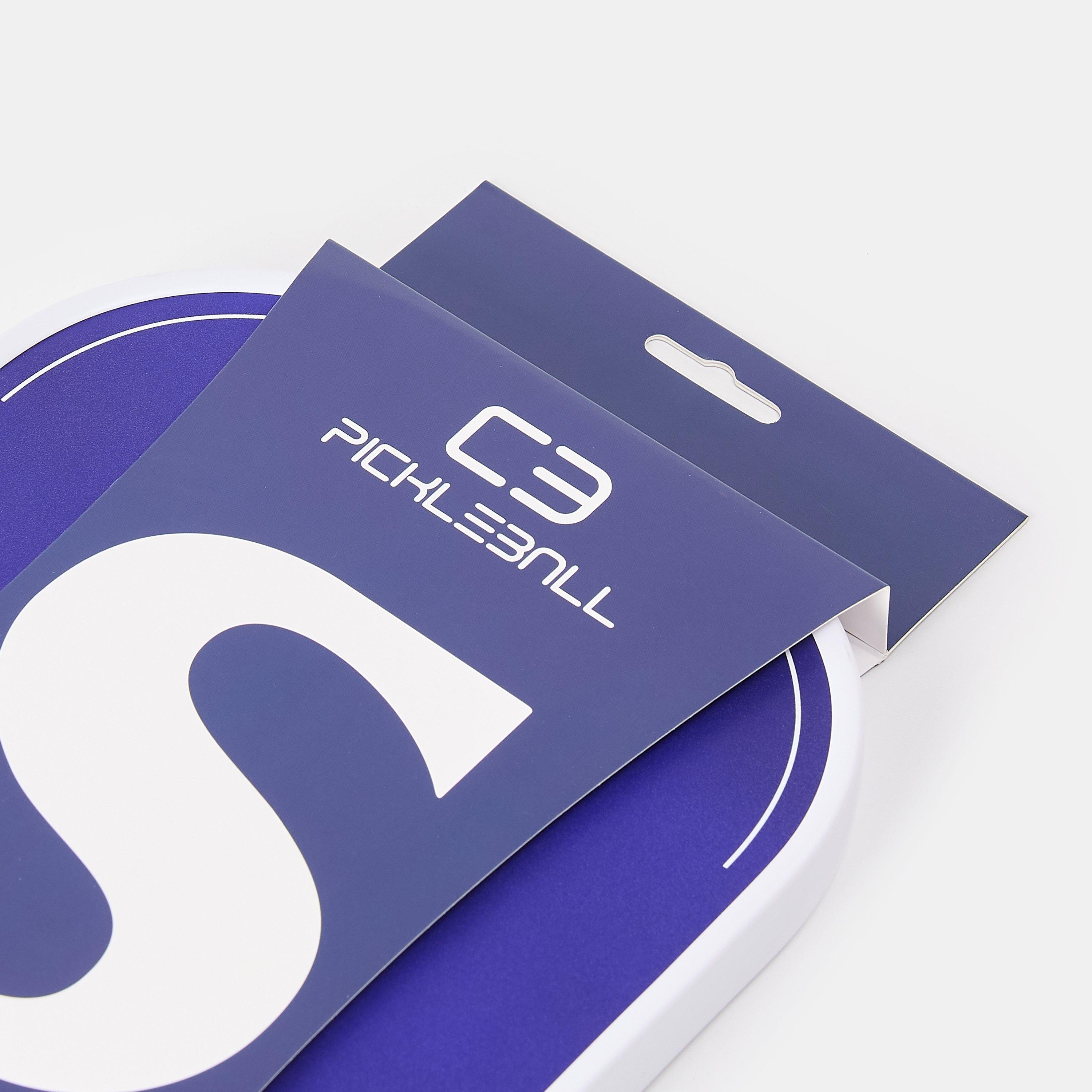 Black - Slazenger - Adults Slaz Pickle Pad 53 Pickleball Rackets - 3