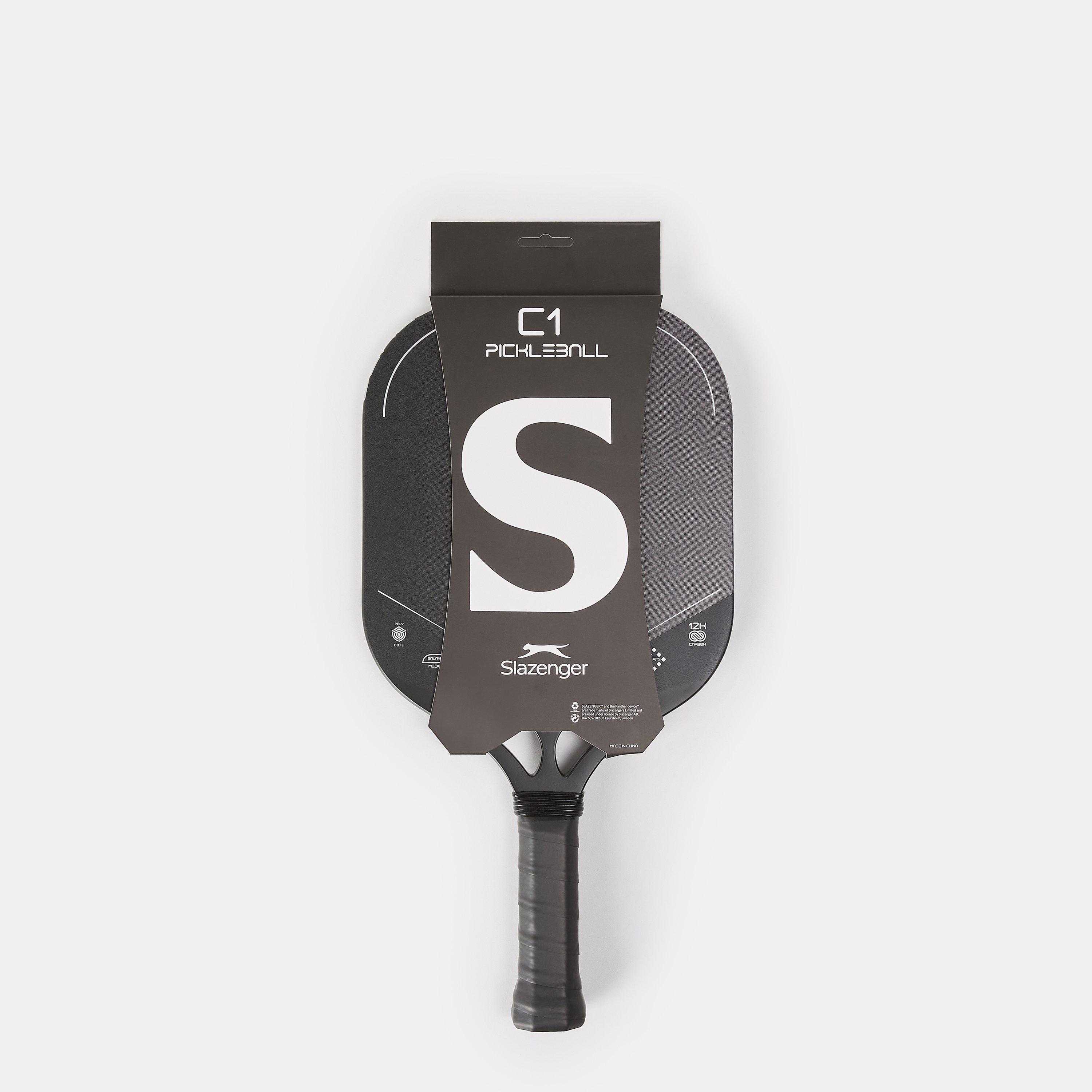 Crna - Slazenger - Adults Slaz Pickleball Rackets - 1