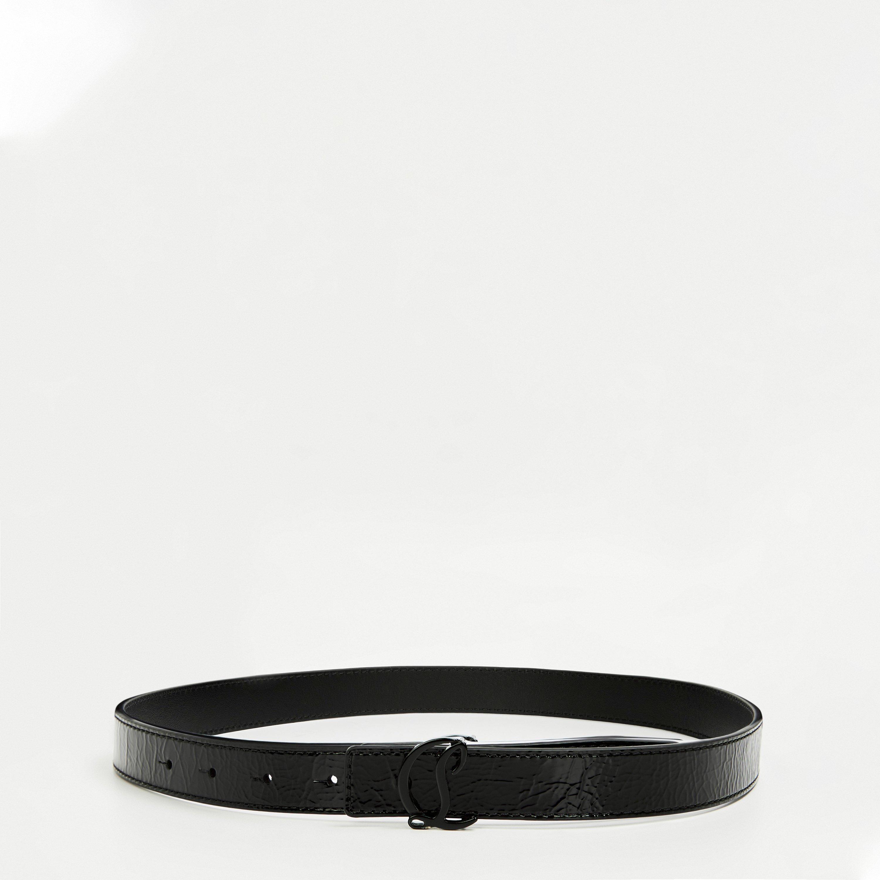 Black - Christian Louboutin - Loubi54 Reversible Belt - 1