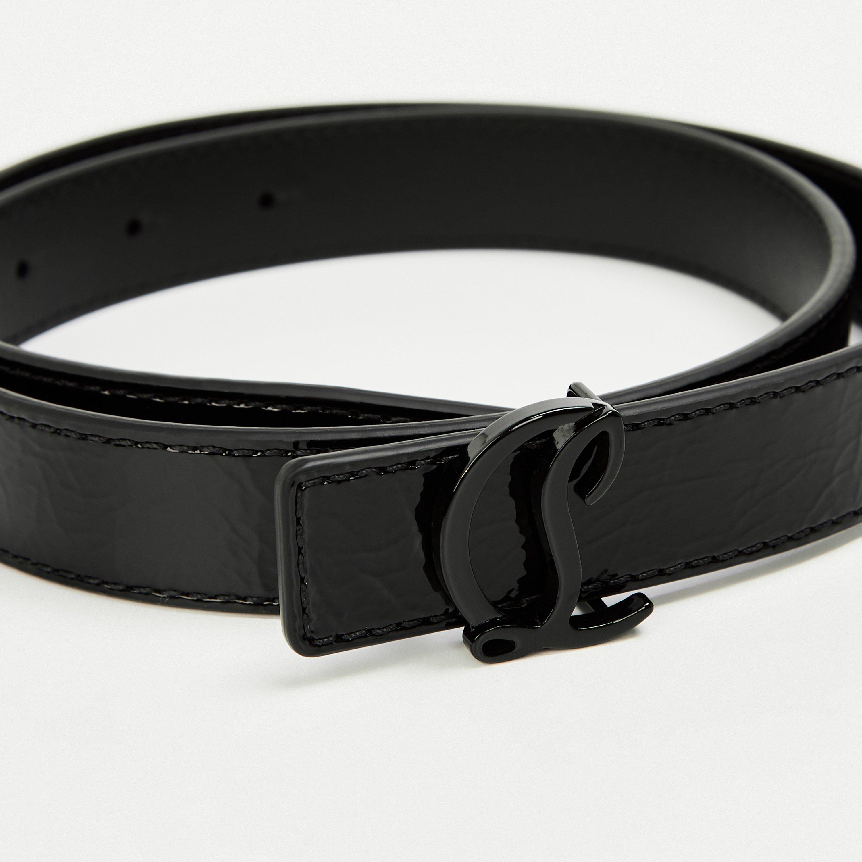 Black - Christian Louboutin - Loubi54 Reversible Belt - 4