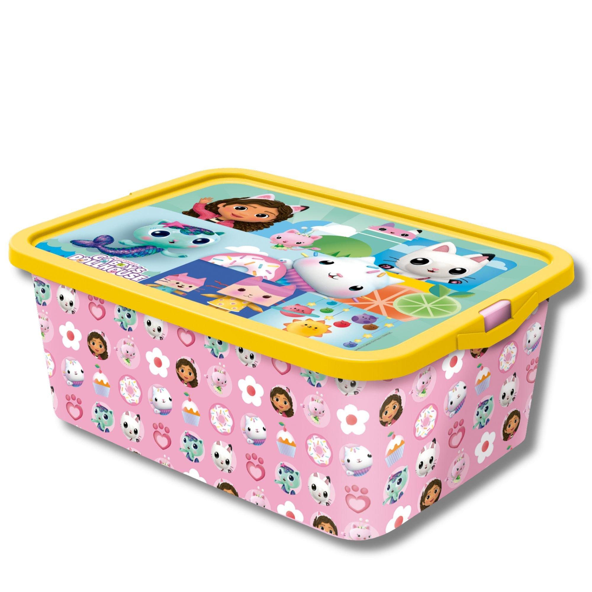 Pink - Gabbys Dollhouse - Set Of 3 Storage Boxes - 3