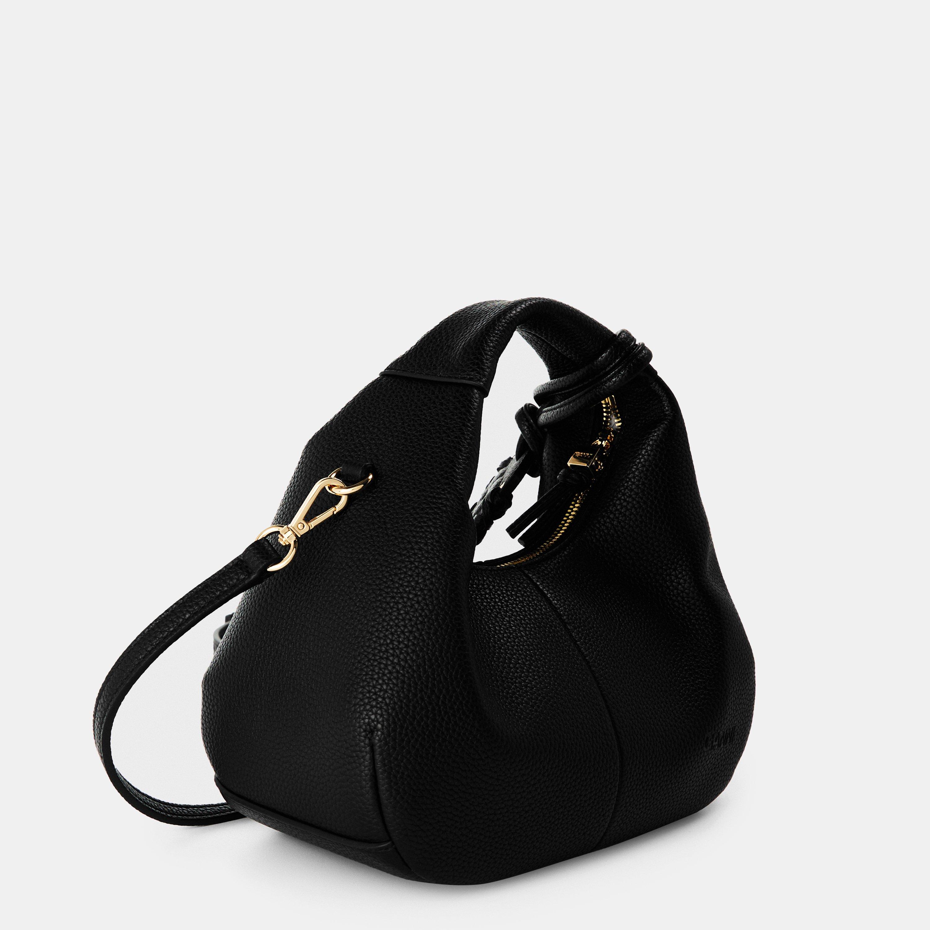 Black - Ganni - Ganni Mini Hobo Ld54 - 2