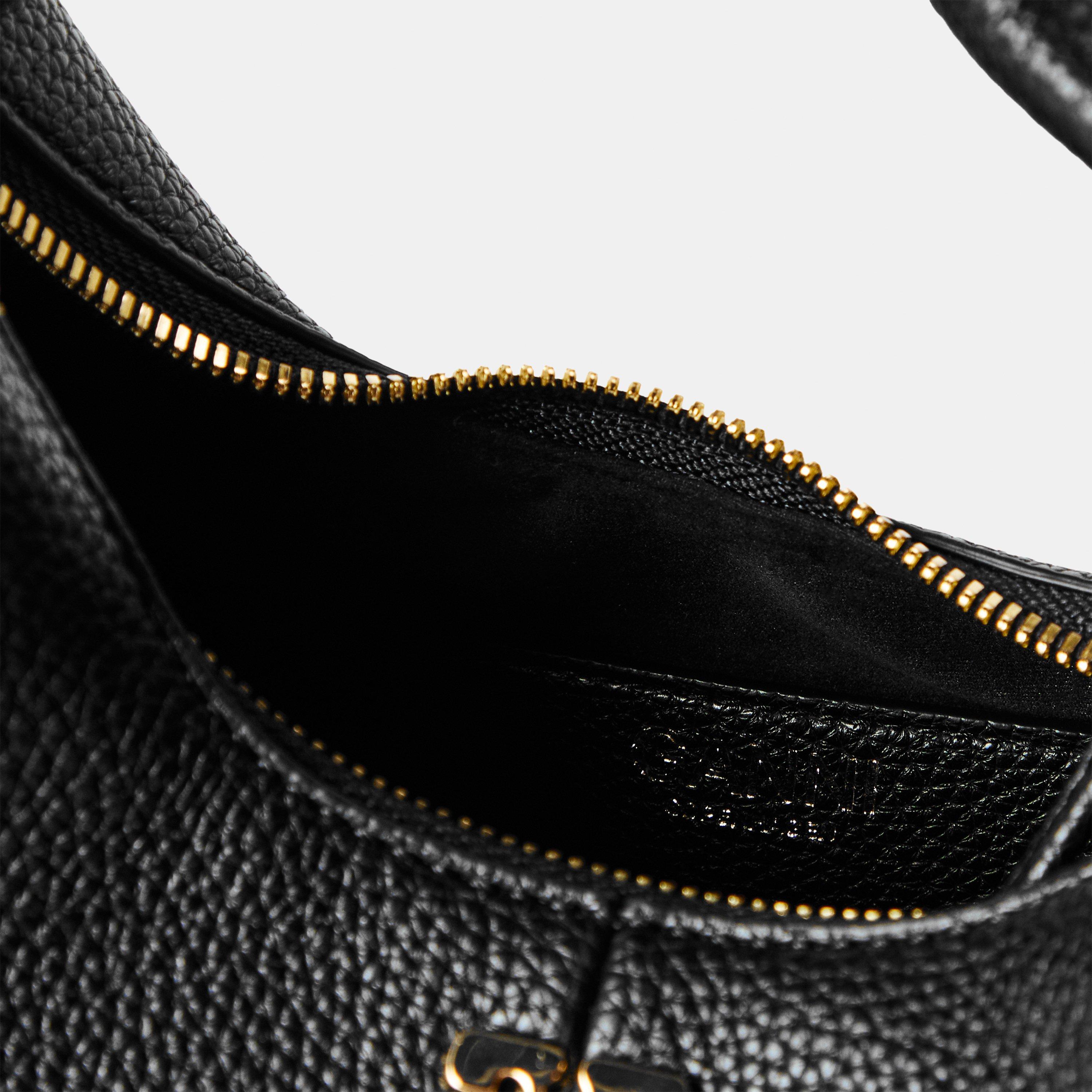 Black - Ganni - Ganni Mini Hobo Ld54 - 5