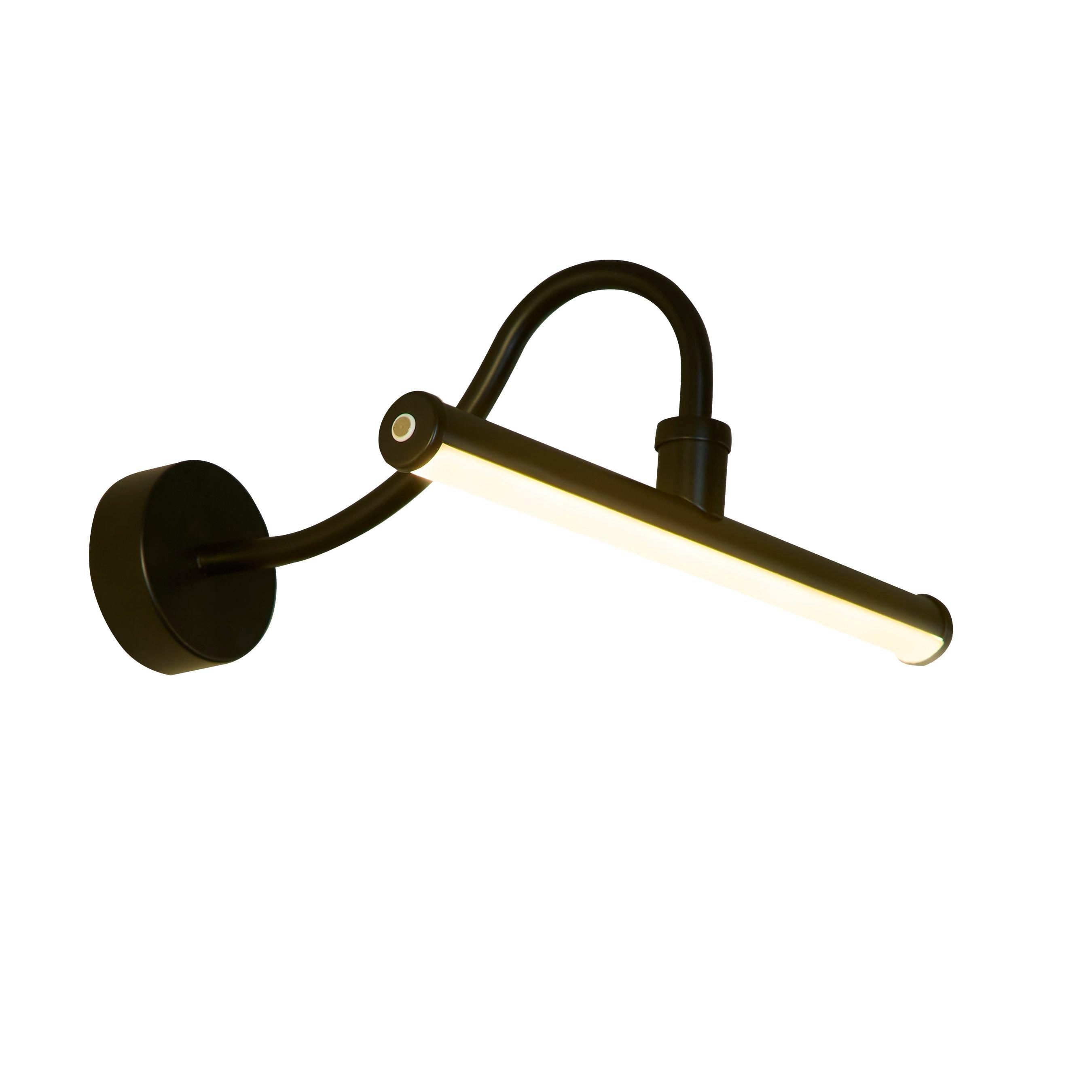 Black - Lighting Collection - Black Rechargable Picture Wall Light - 2